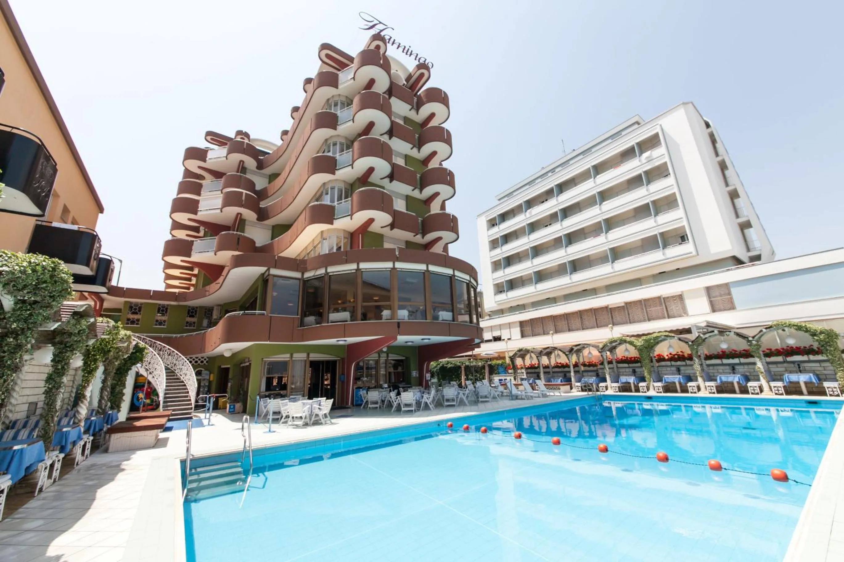 Property building in Hotel Flamingo