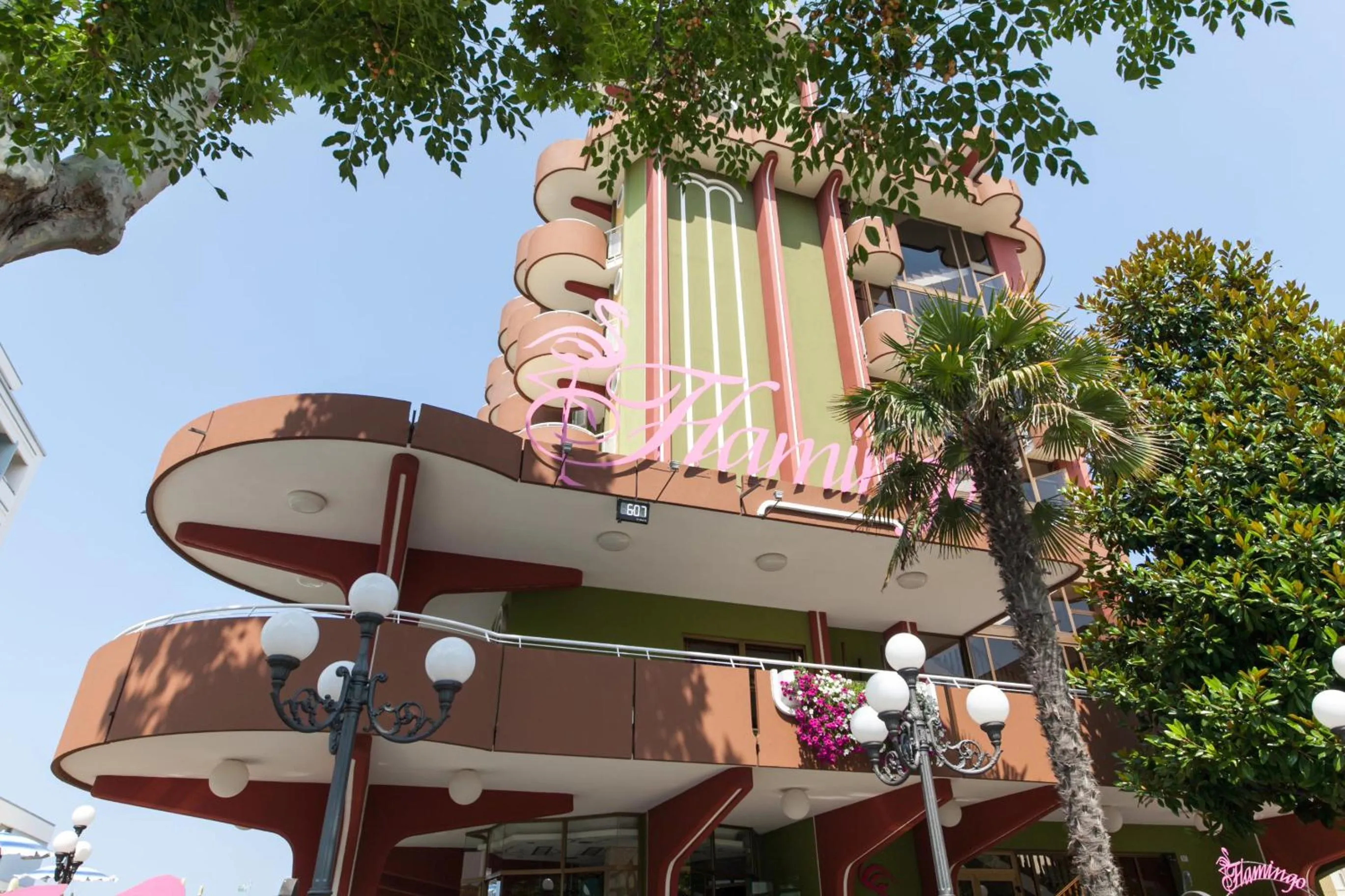 Property building in Hotel Flamingo