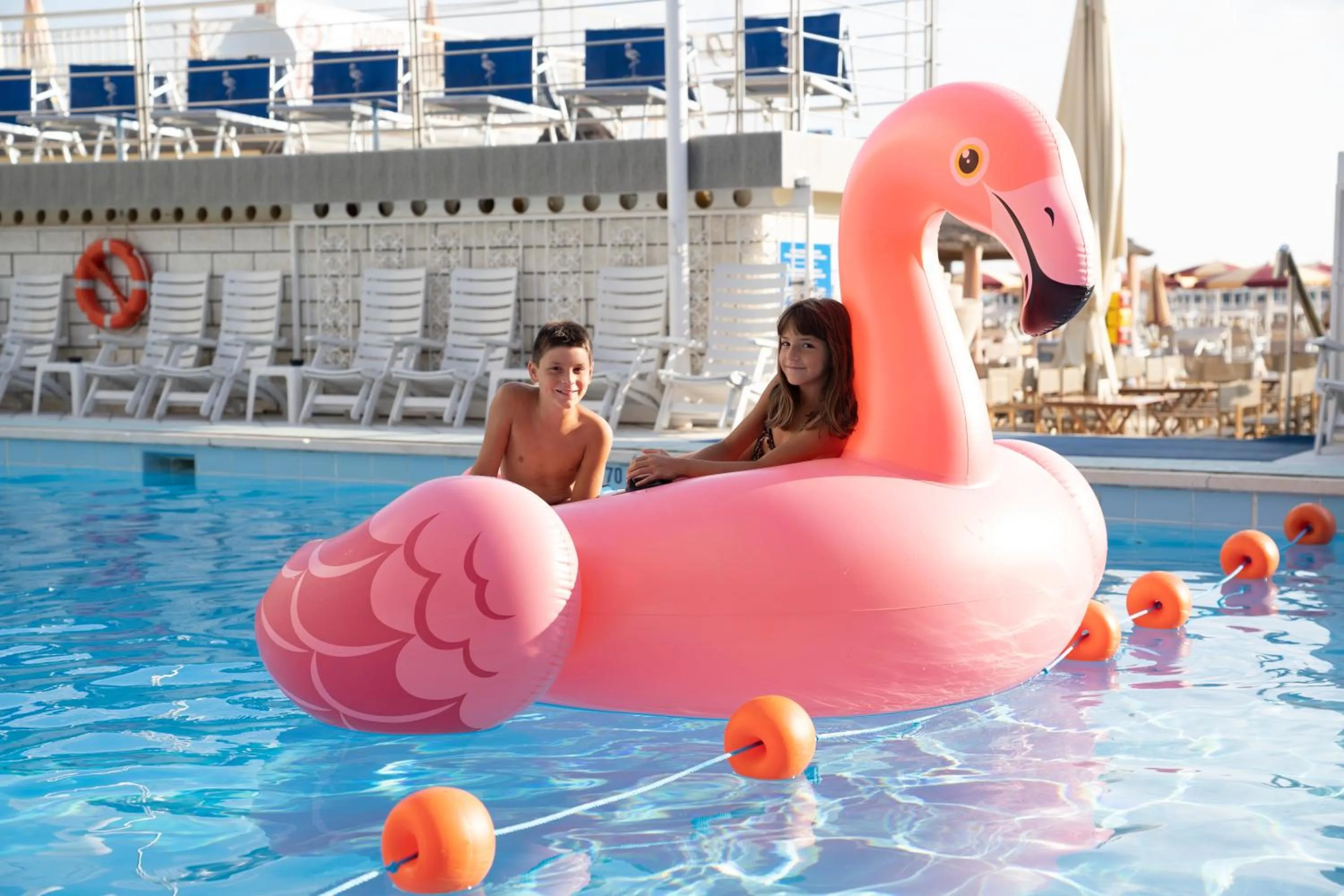 Swimming pool in Hotel Flamingo