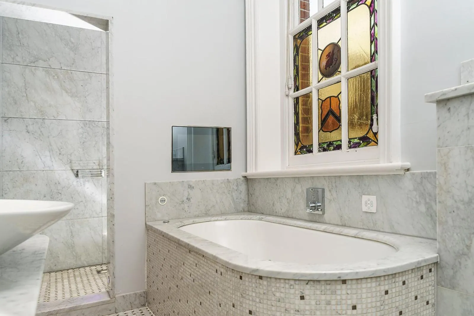 Bathroom in Lainston House