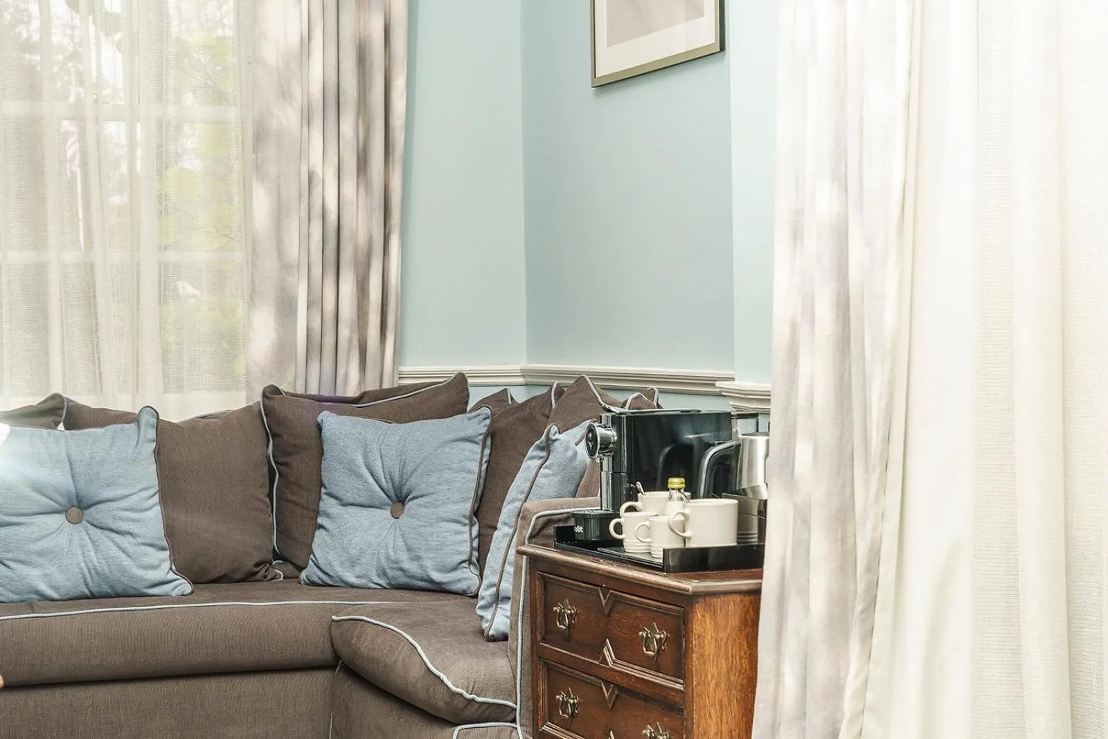 Bedroom in Lainston House