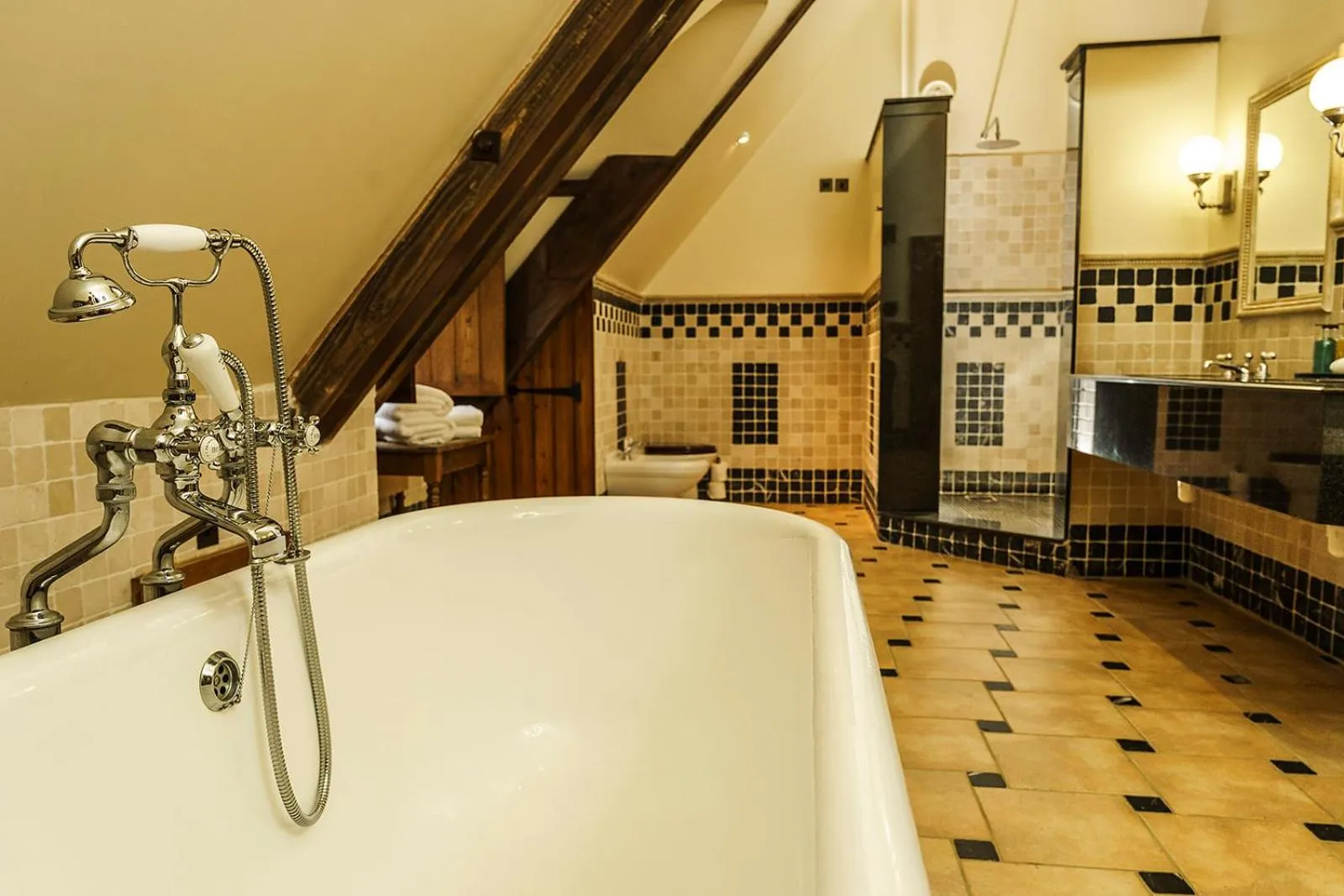 Bathroom in Lainston House