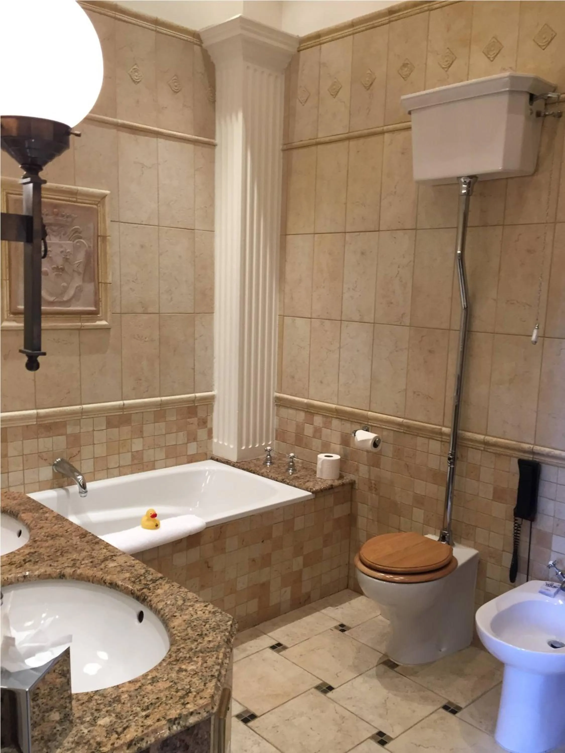 Bathroom in Lainston House