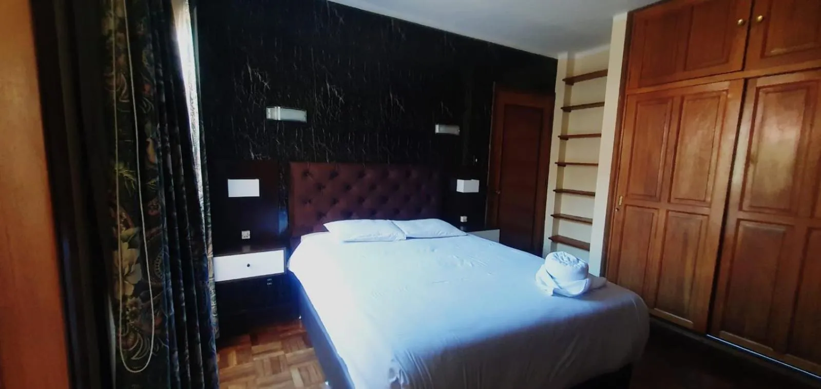Property building, Bed in Hotel RustiCall