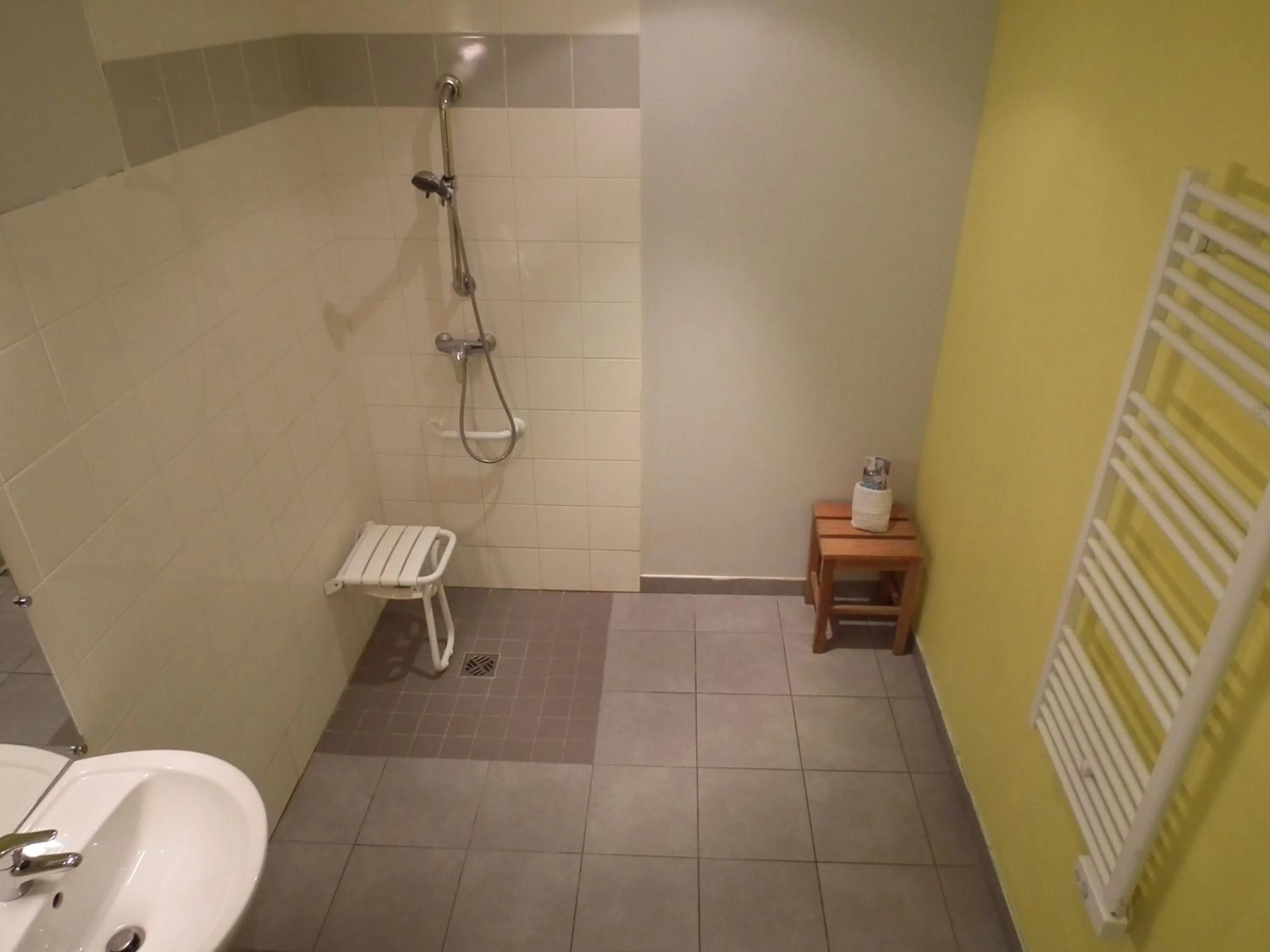 Shower in Friendly Auberge