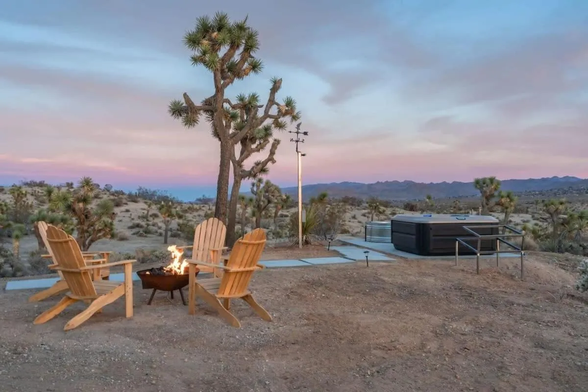 Kinetic House-Joshua Trees Sculptures Cowboy Pool
