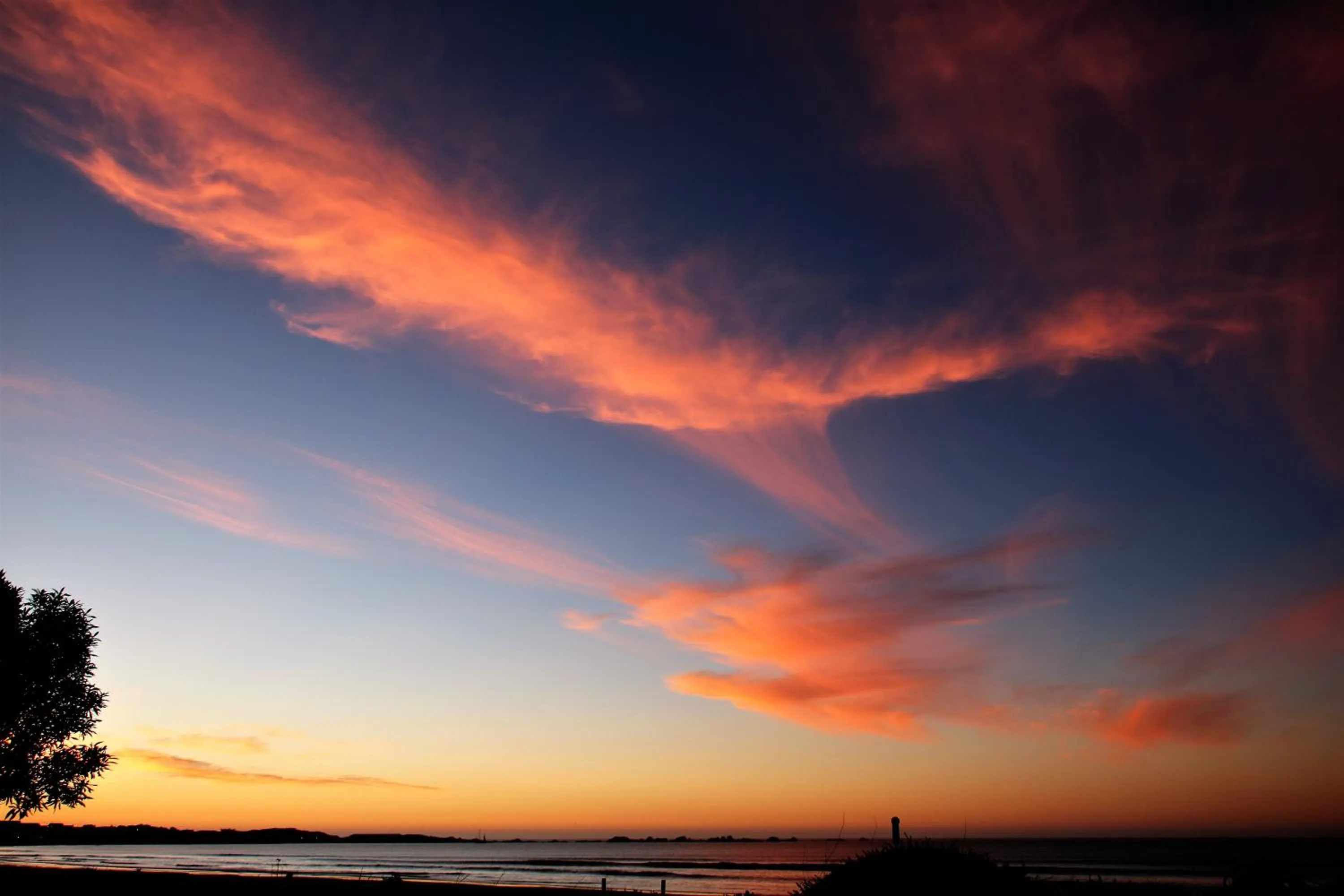 Sunset in Baywatch Guest House