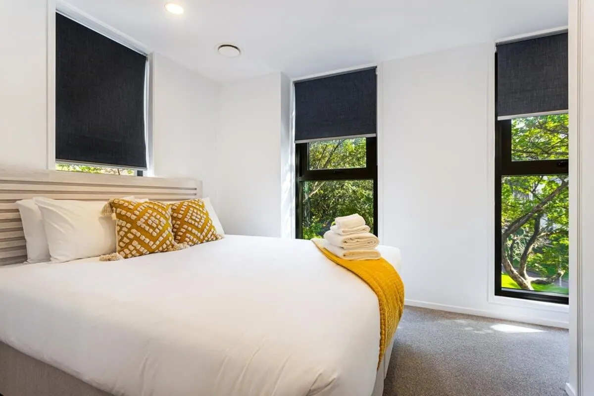 Bed in Auckland City Charm - 2BR Haven by Zodiak Stays