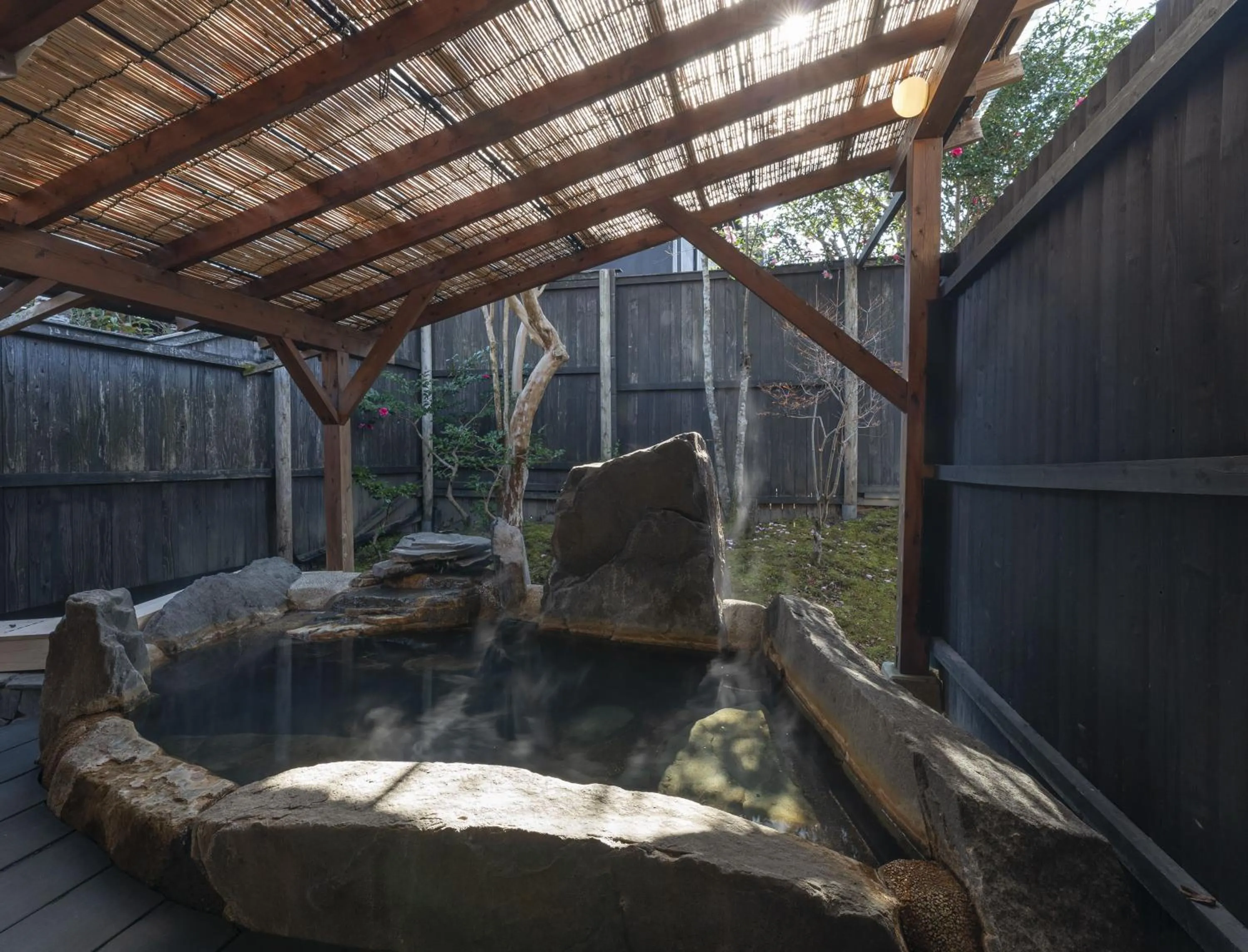 Open Air Bath in Kyutei