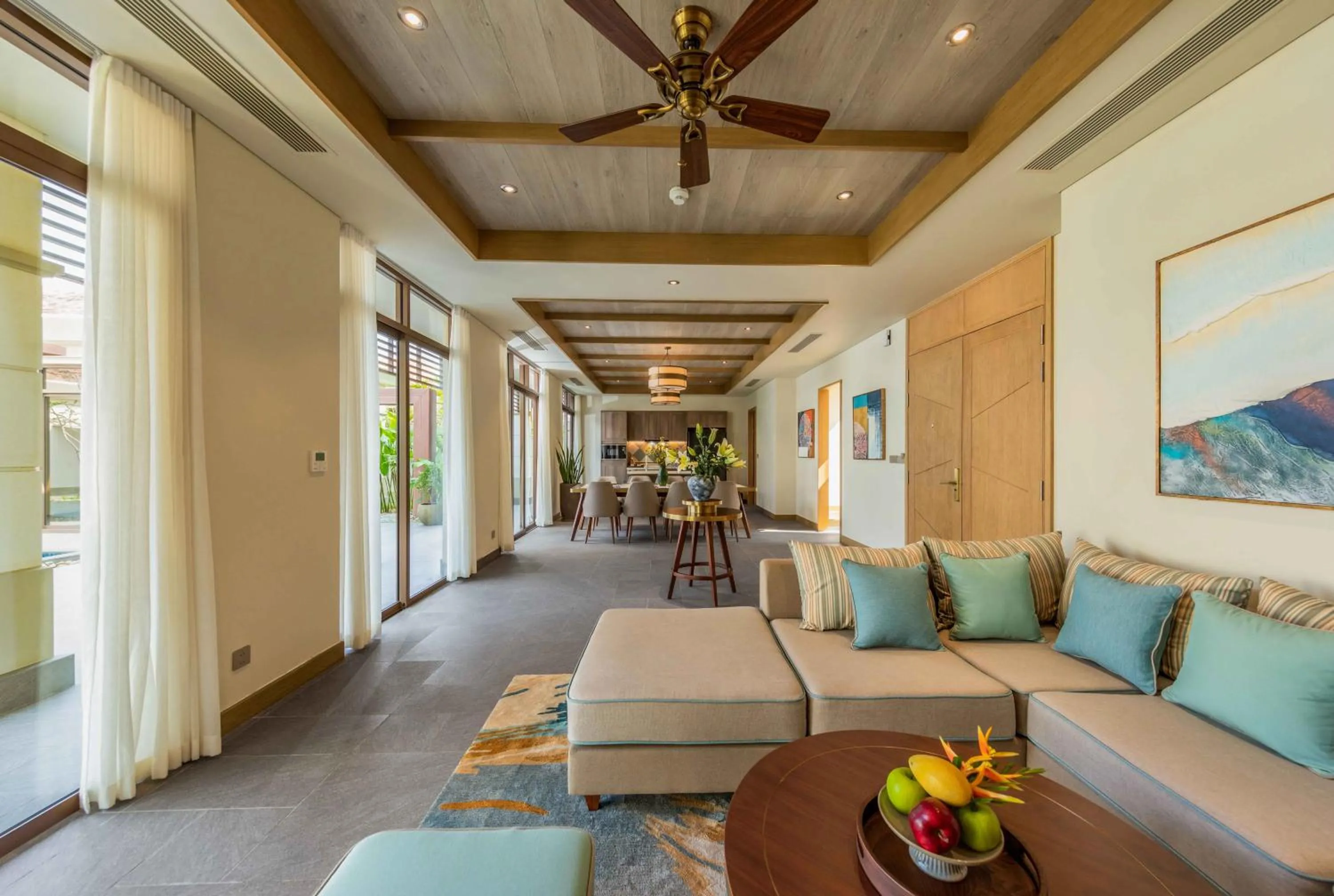 Living room in Fusion Resort and Villas Da Nang
