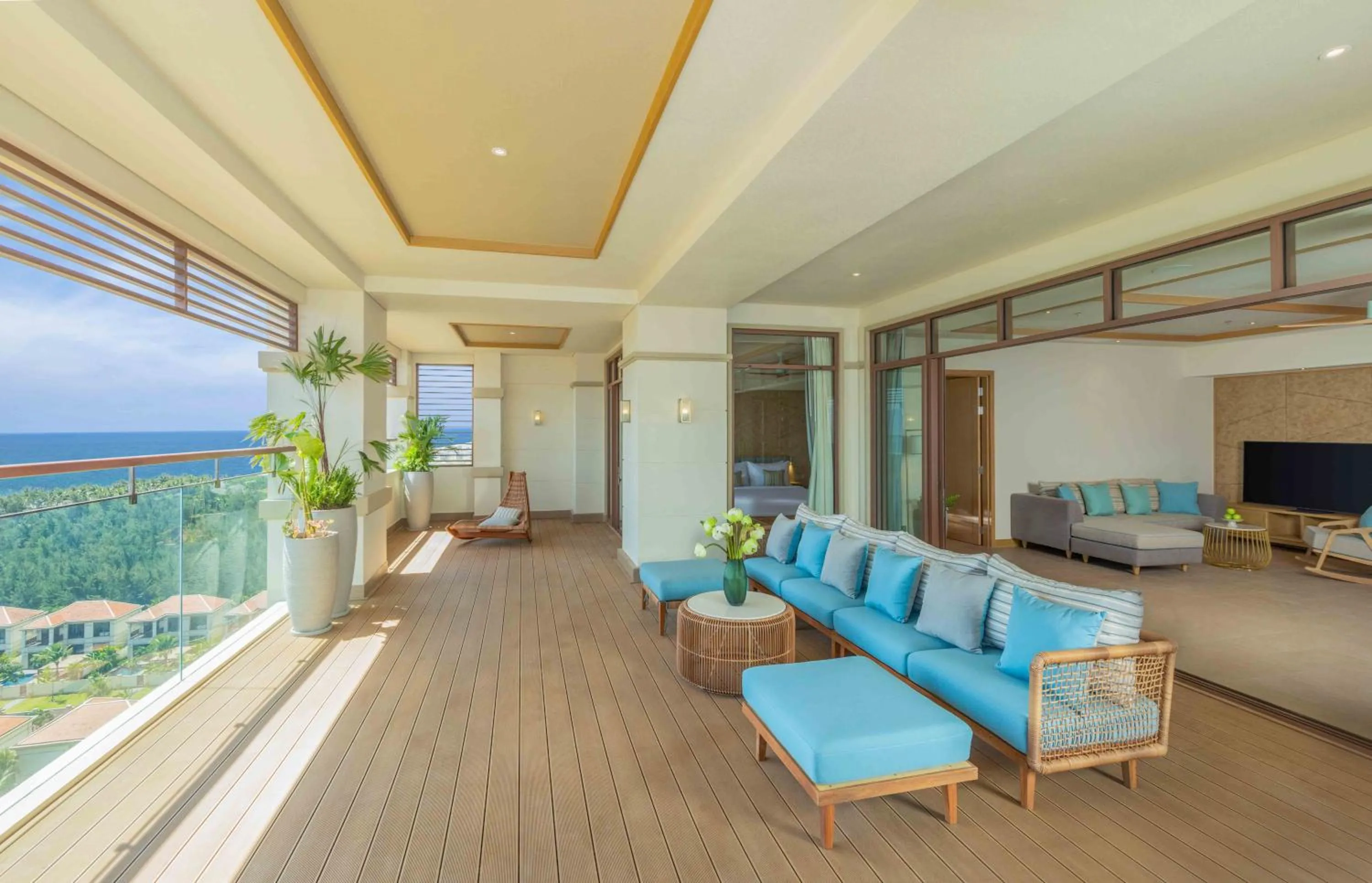 Balcony/Terrace in Fusion Resort and Villas Da Nang