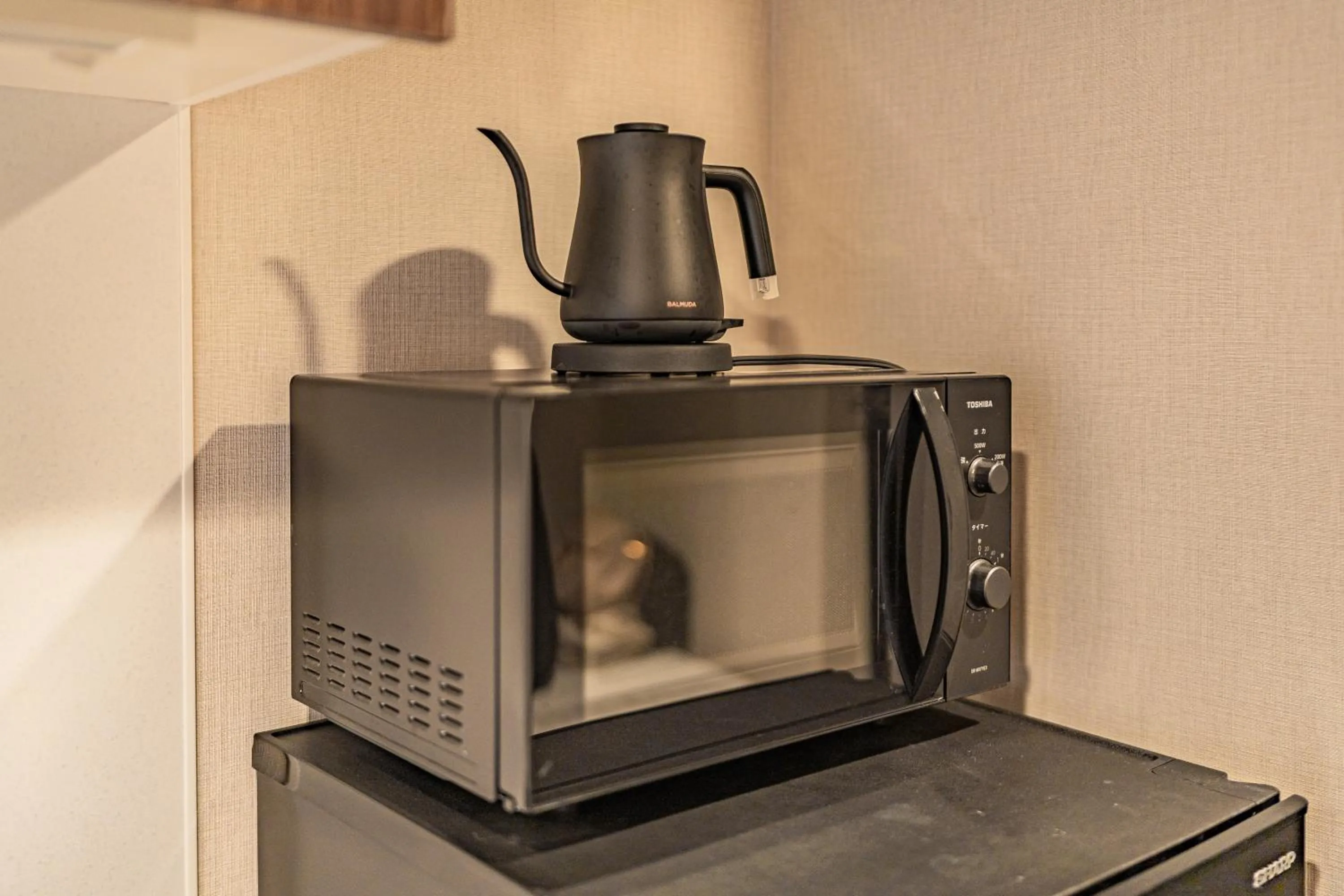 Kitchen or kitchenette in Apartment Hotel 11 Kuromon 2