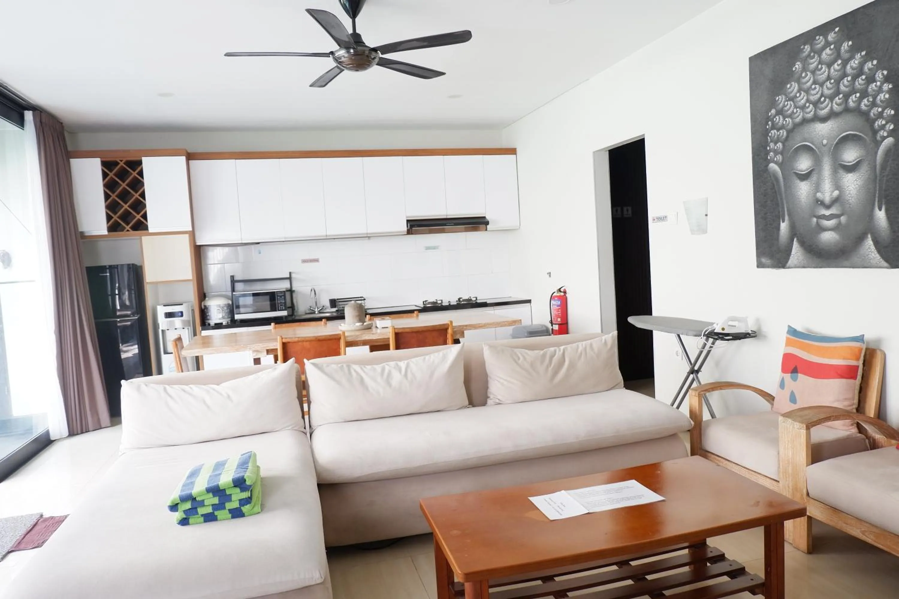 Living room in The BALIem Villa