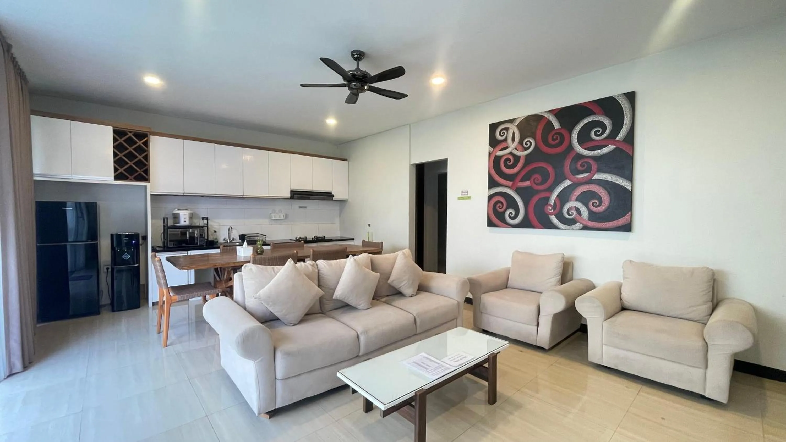 Living room in The BALIem Villa