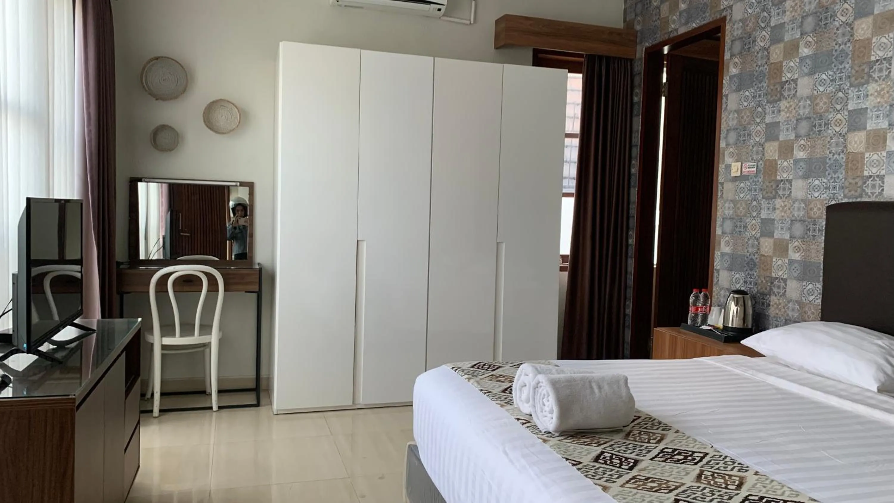 Bed in The BALIem Villa