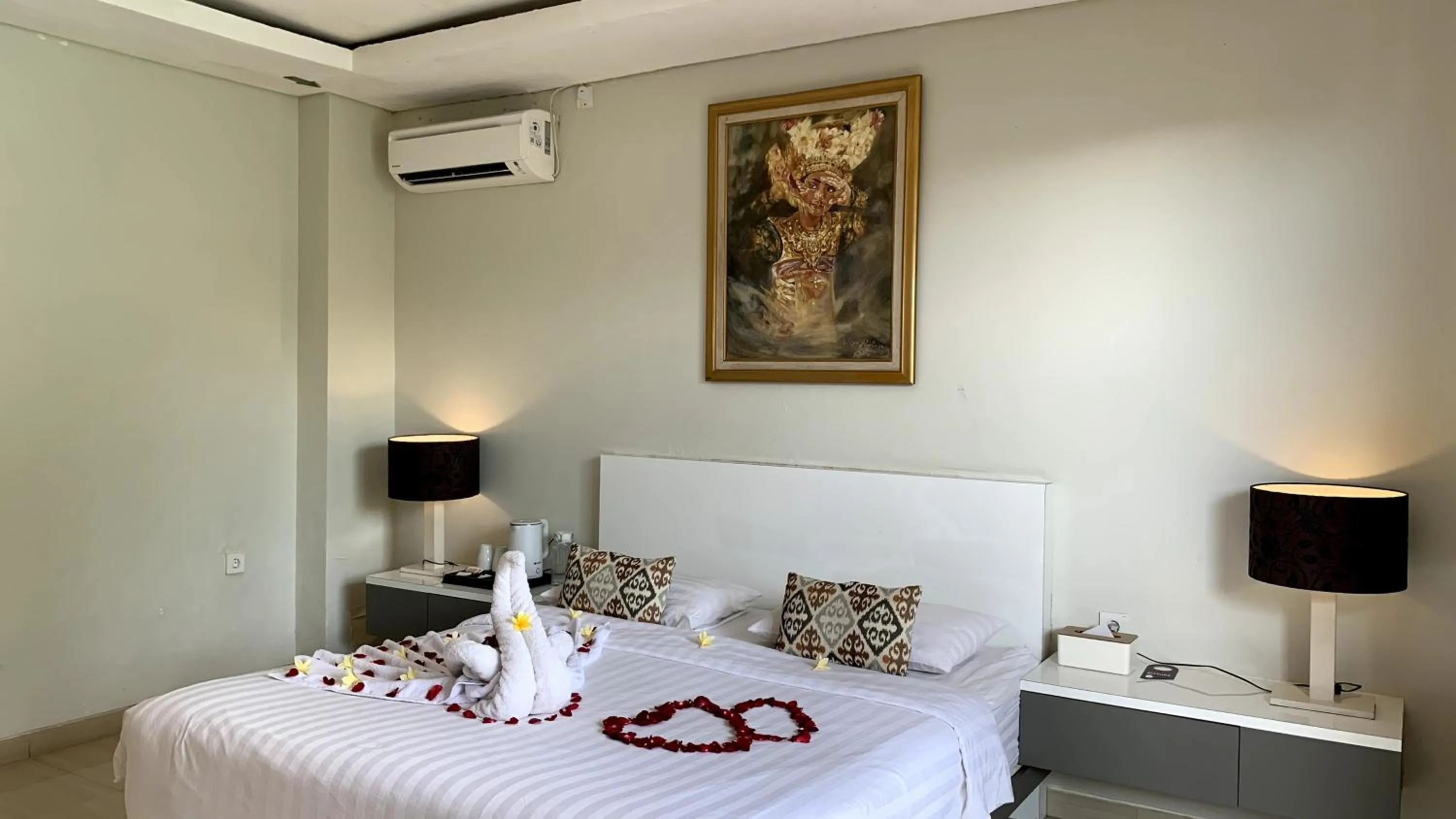 Bed in The BALIem Villa