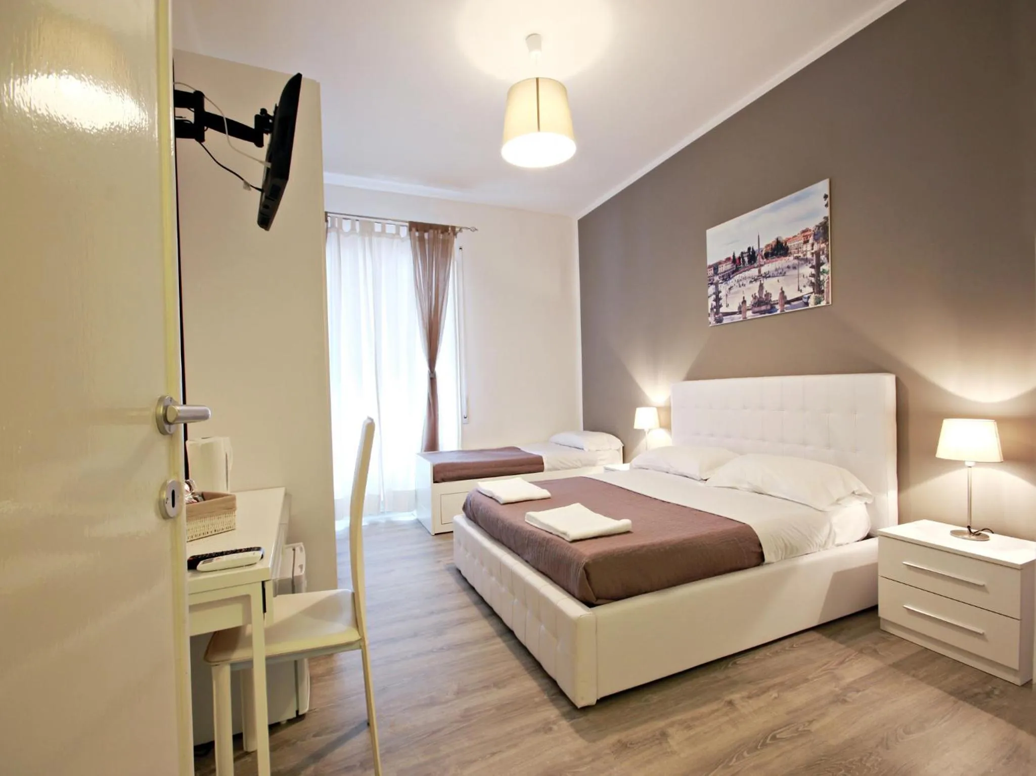 Bedroom, Bed in Le Piazze Di Roma