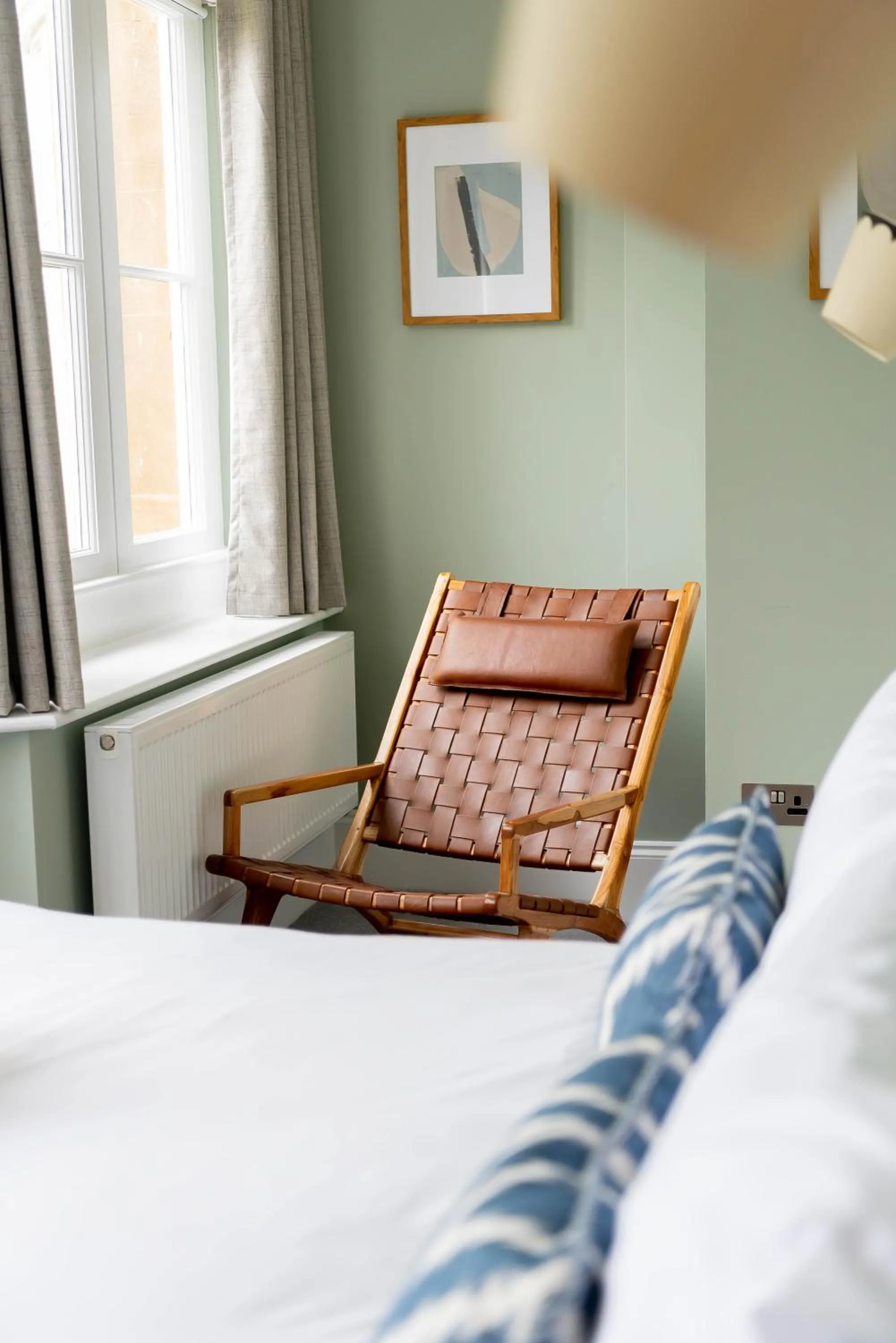 Seating area, Bed in Old Abbey House