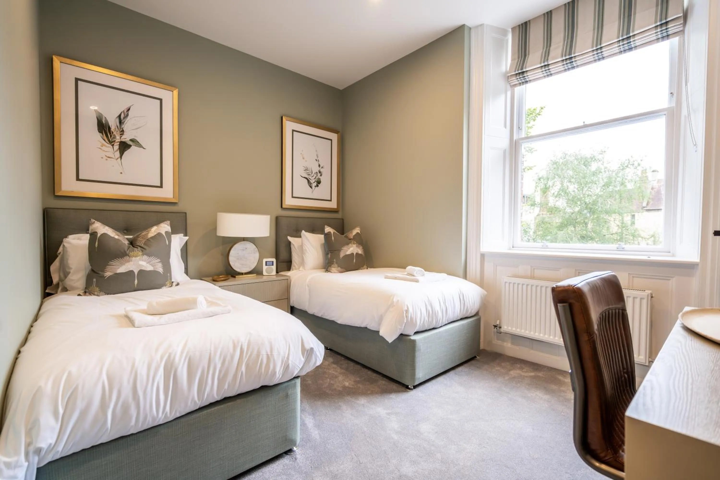 Bedroom, Bed in Old Abbey House