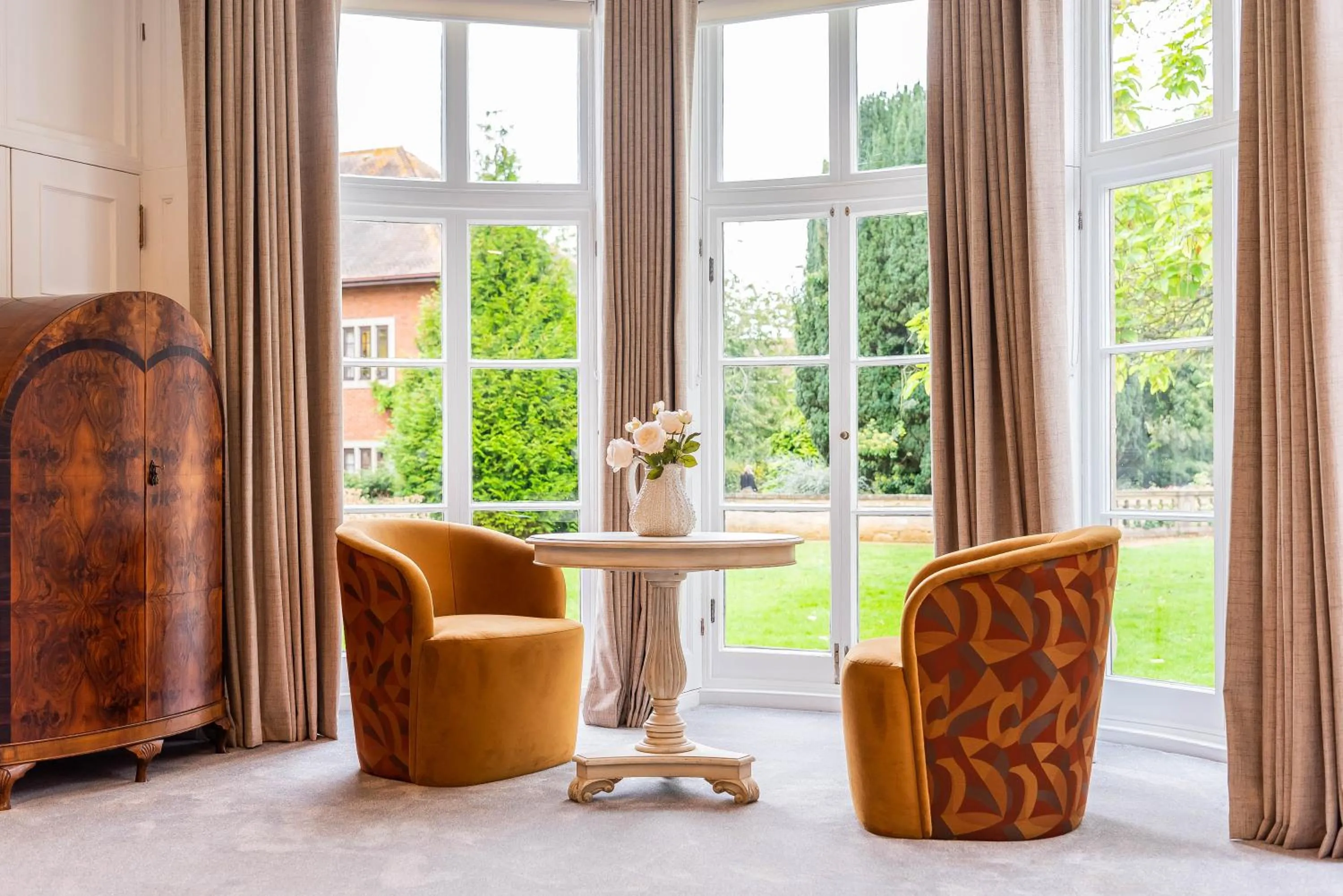 Seating area in Old Abbey House