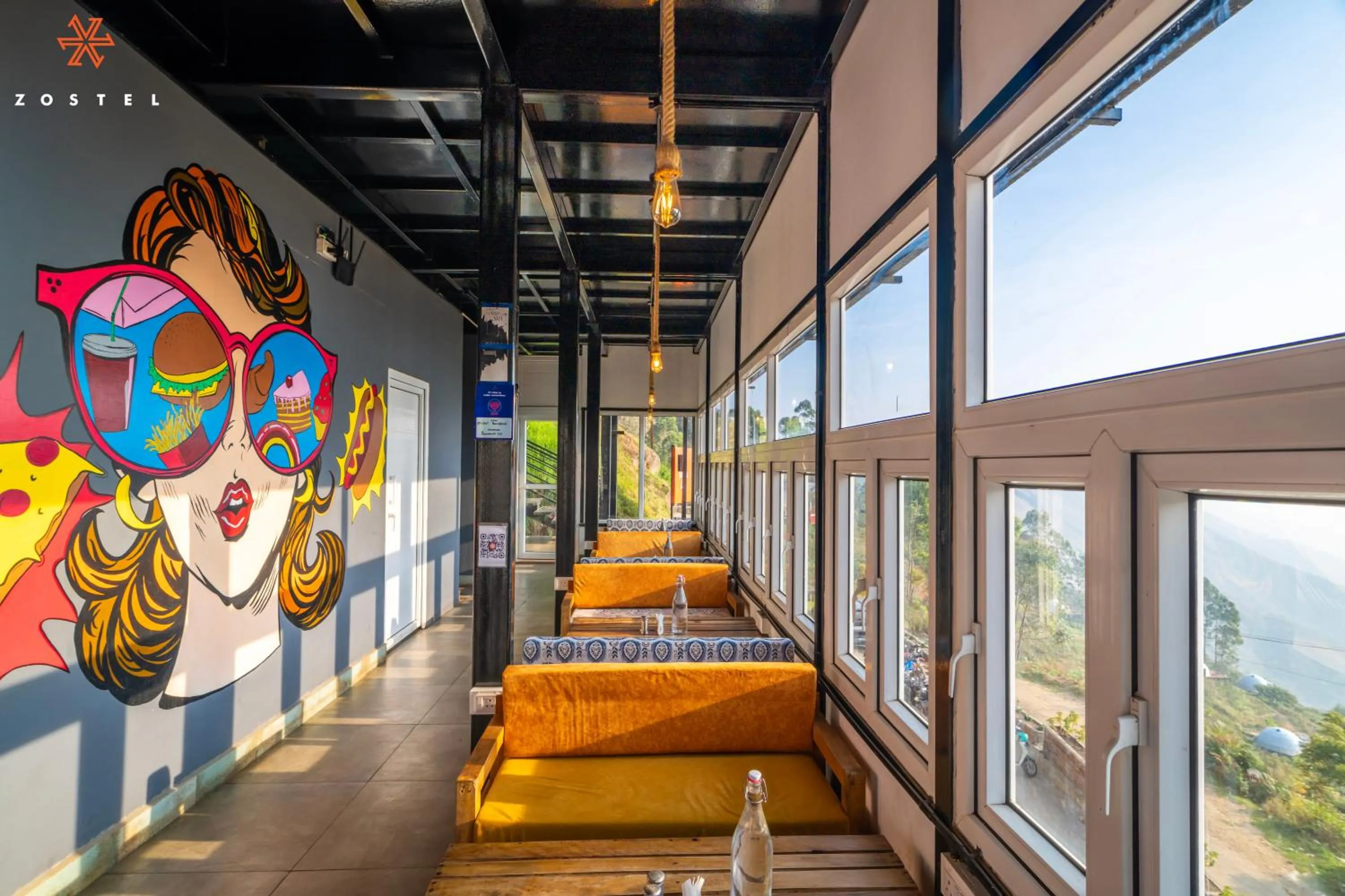 Restaurant/places to eat in Zostel Plus Poombarai, Kodaikanal