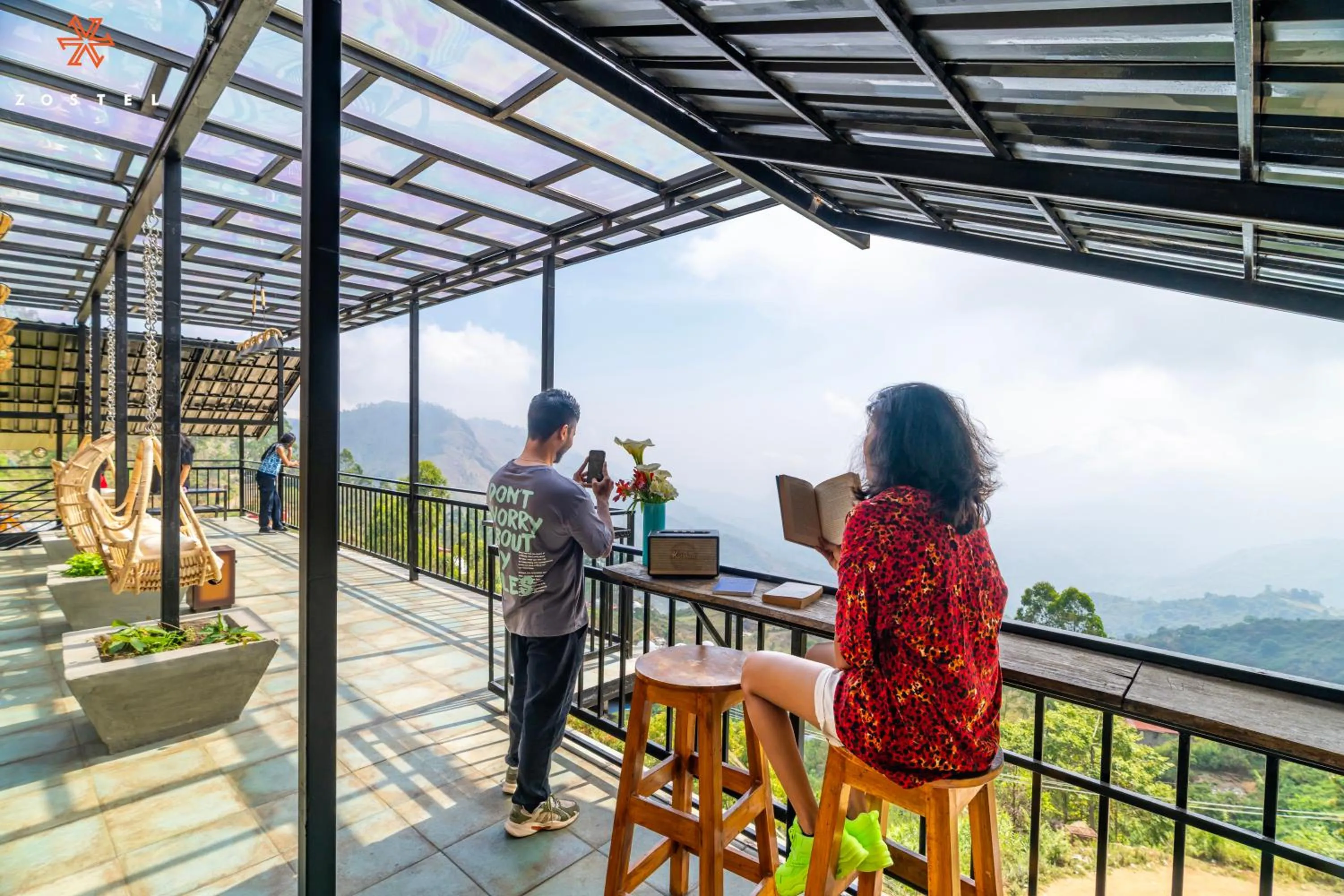 Property building in Zostel Plus Poombarai, Kodaikanal