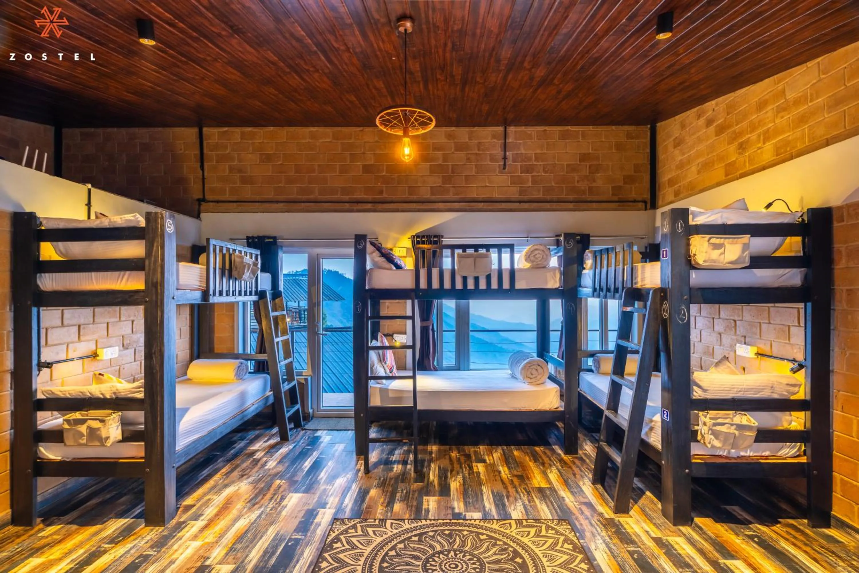 Bed in Zostel Plus Poombarai, Kodaikanal