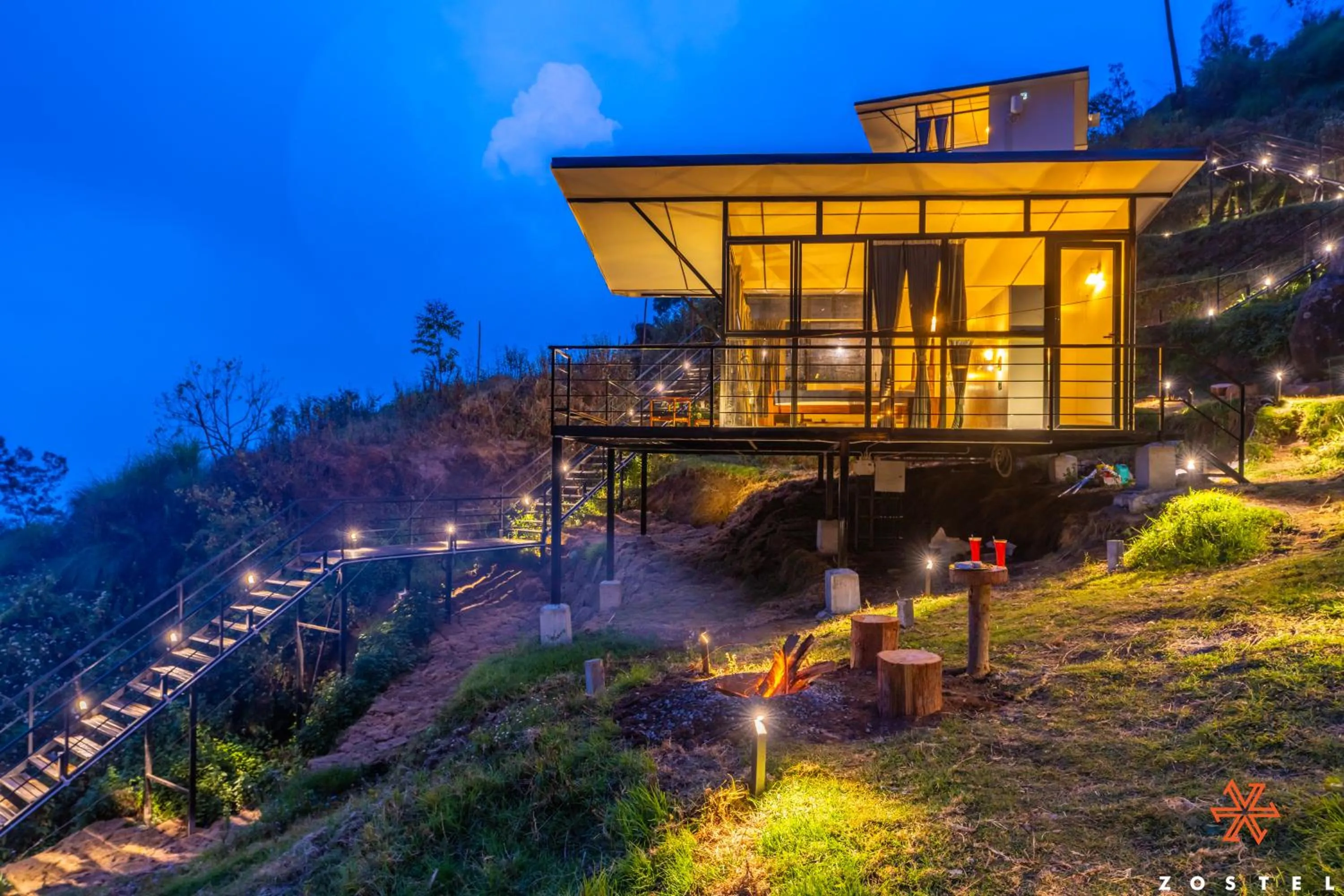 Property building in Zostel Plus Poombarai, Kodaikanal