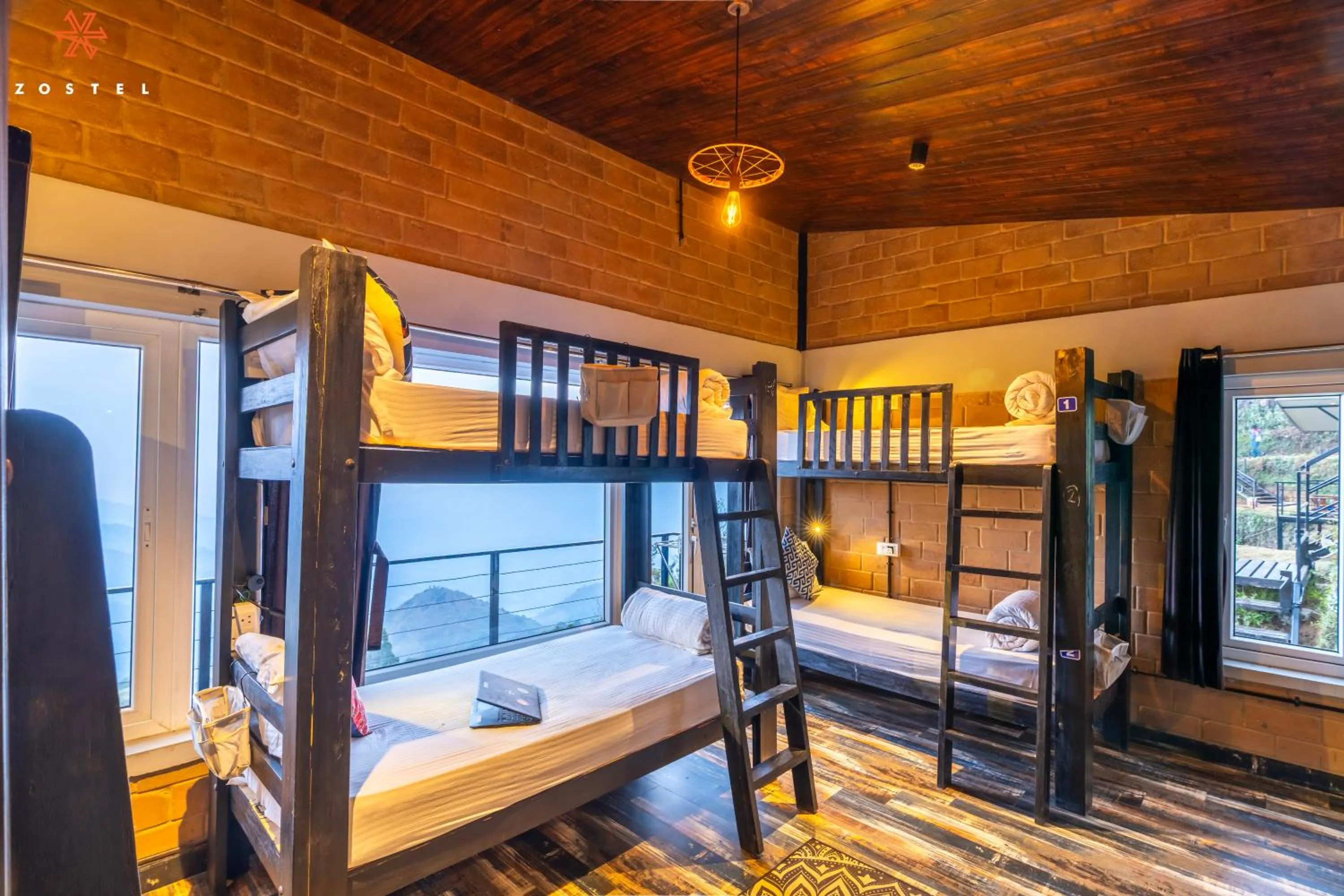 Bed in Zostel Plus Poombarai, Kodaikanal