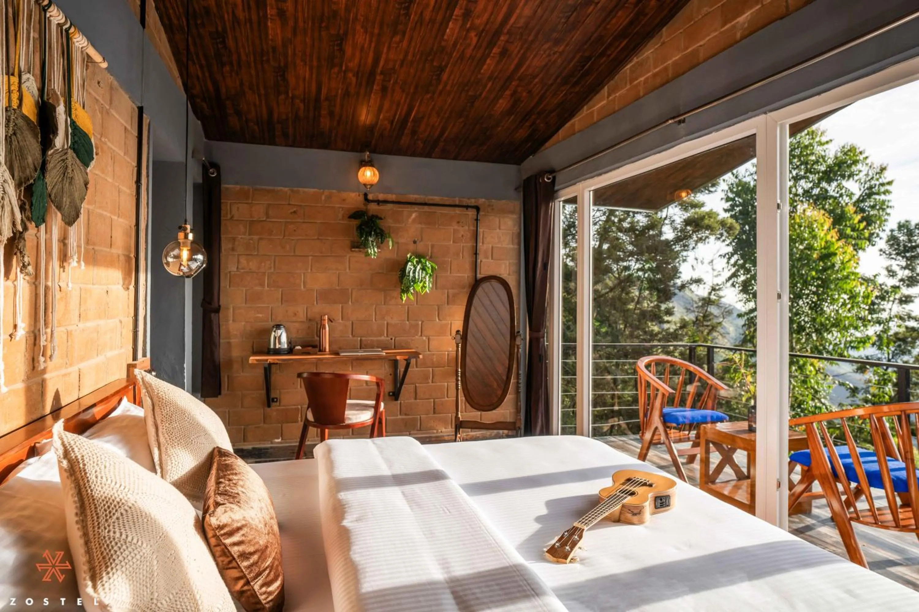 Balcony/Terrace in Zostel Plus Poombarai, Kodaikanal