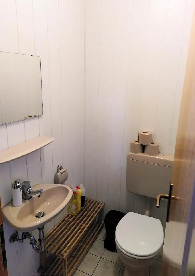 Toilet in Bio-Hotel Zum Forsthaus