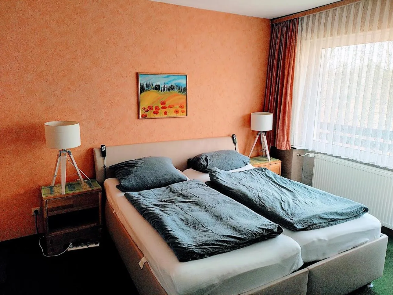 Bed in Bio-Hotel Zum Forsthaus