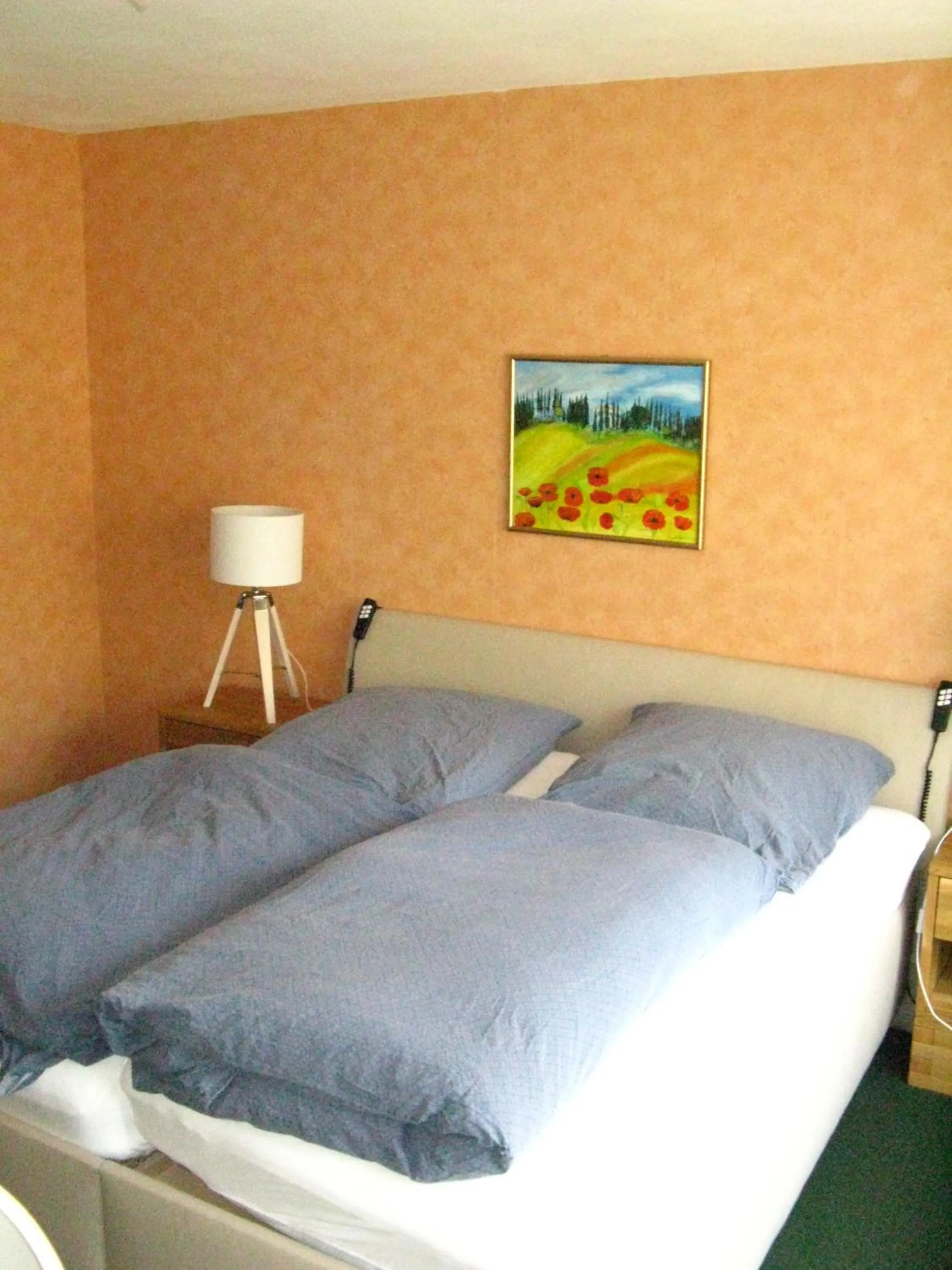 Bedroom, Bed in Bio-Hotel Zum Forsthaus