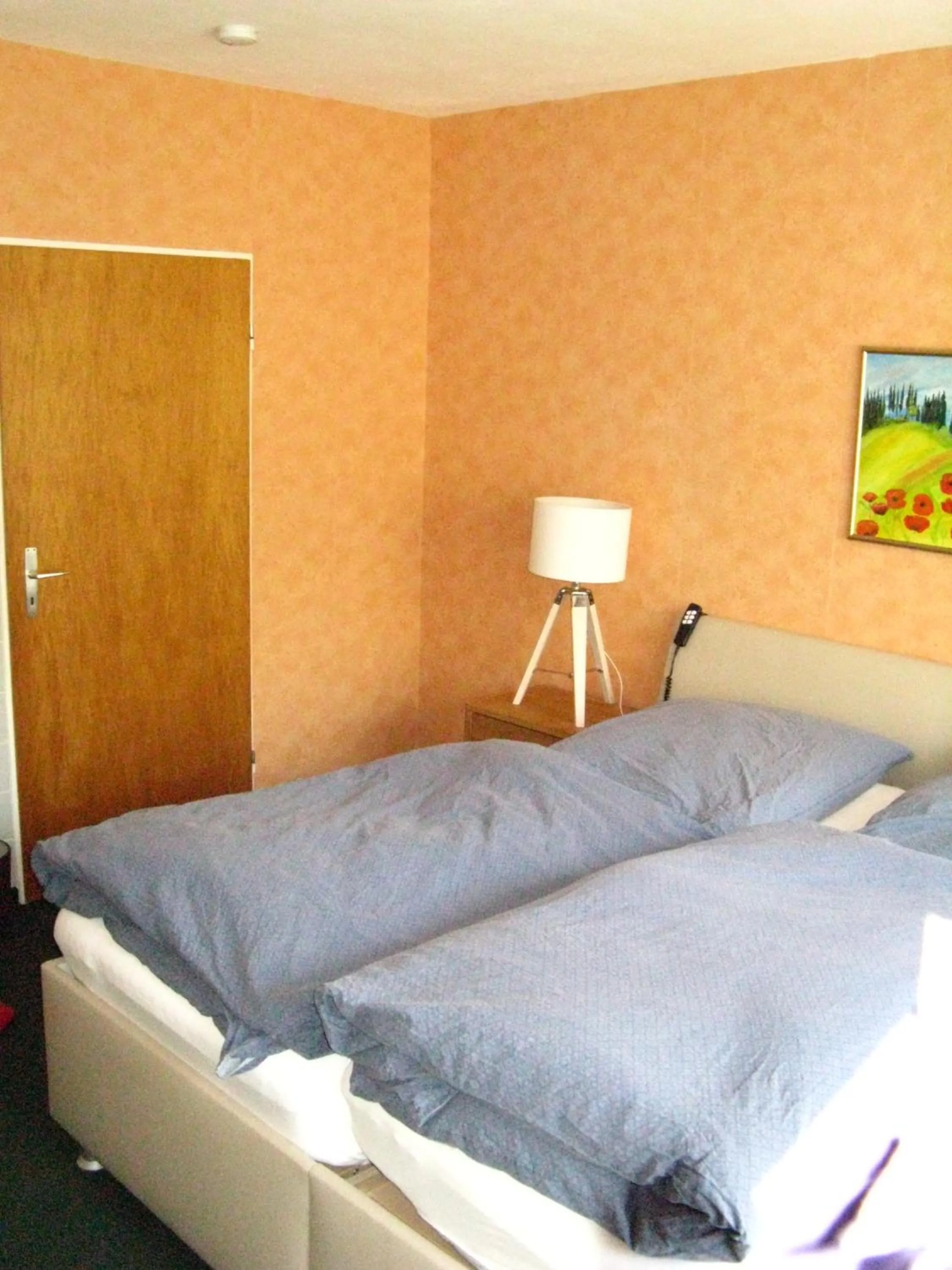 Bedroom, Bed in Bio-Hotel Zum Forsthaus