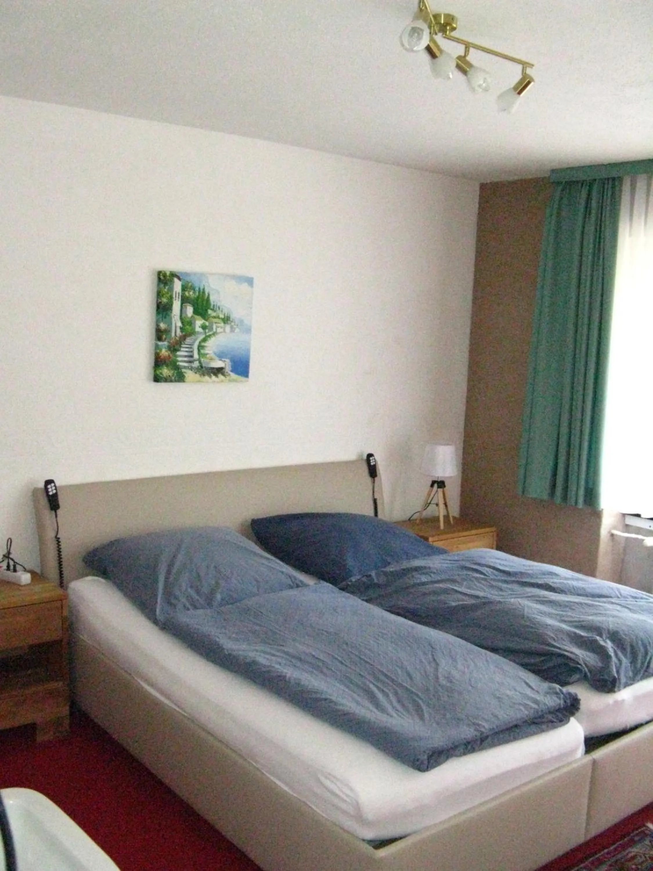 Bedroom, Bed in Bio-Hotel Zum Forsthaus