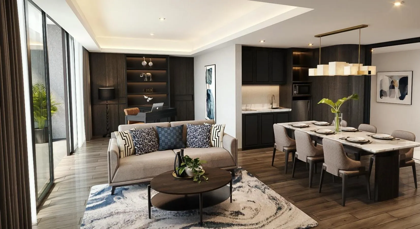 Living room in Luminor Hotel Padjadjaran Bogor by WH