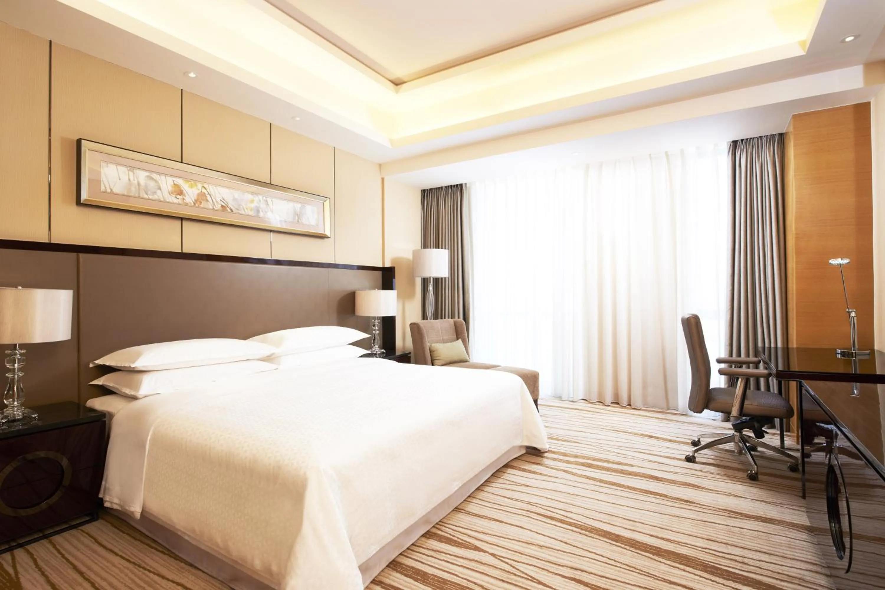 Photo of the whole room, Bed in Four Points by Sheraton Langfang, Gu'an