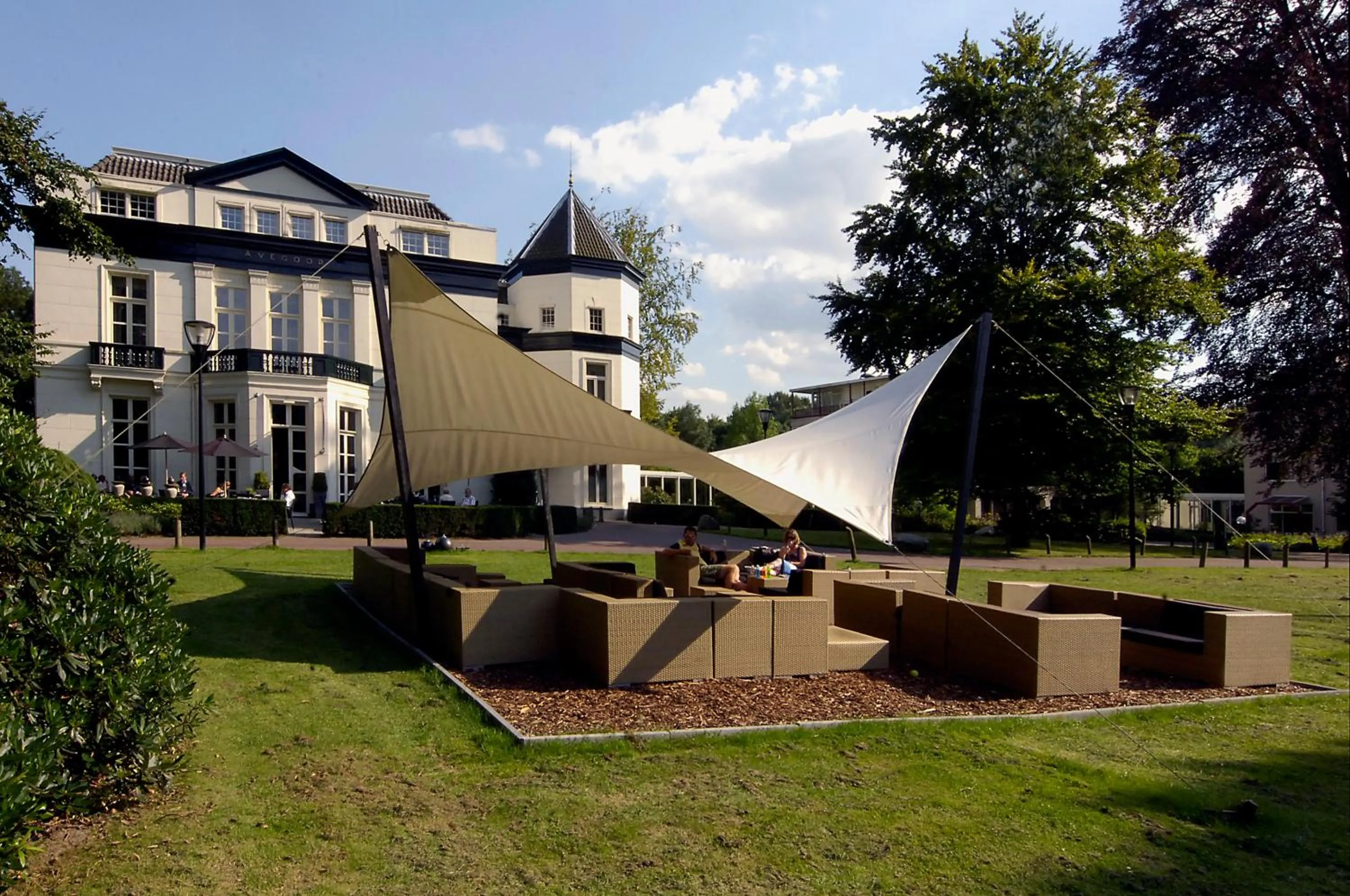 Facade/entrance in Fletcher Hotel Landgoed Avegoor