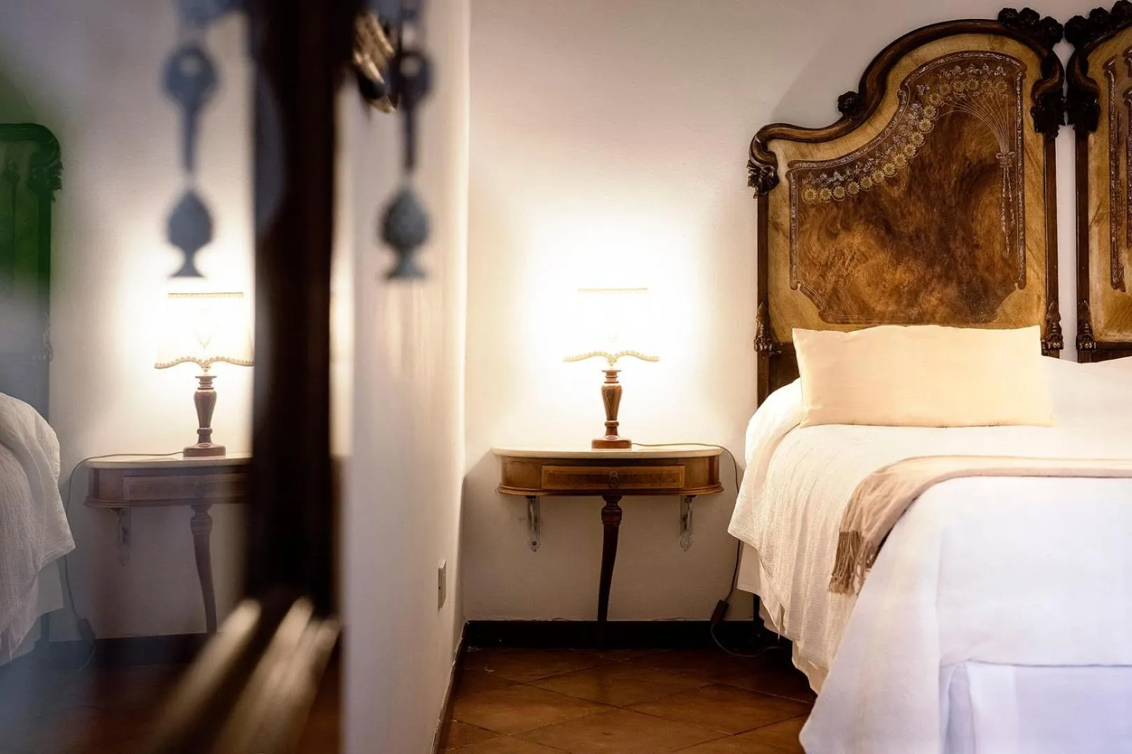 Decorative detail in B&B Villa Vittoria