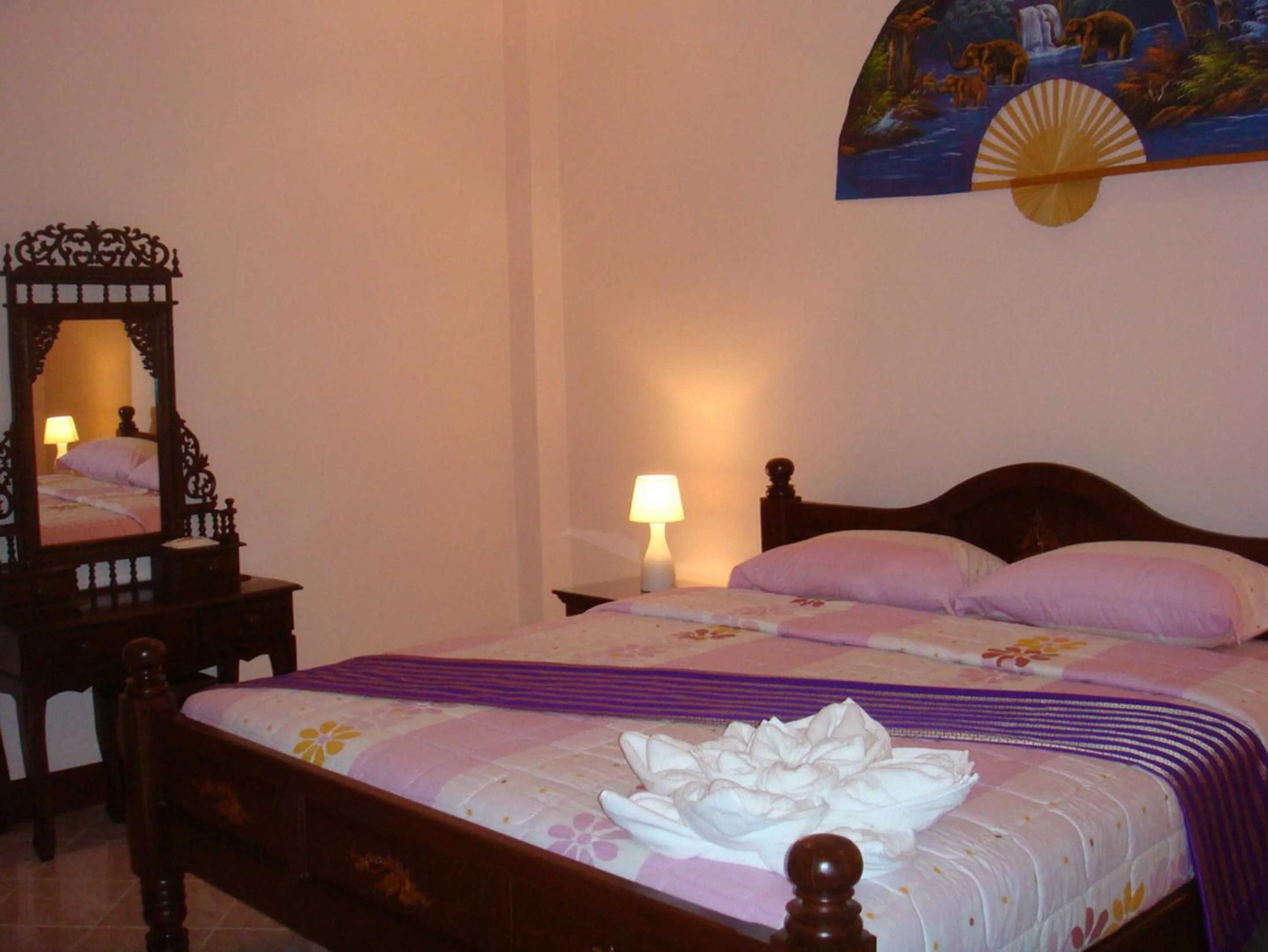 Bed in Majestic Villas Phuket