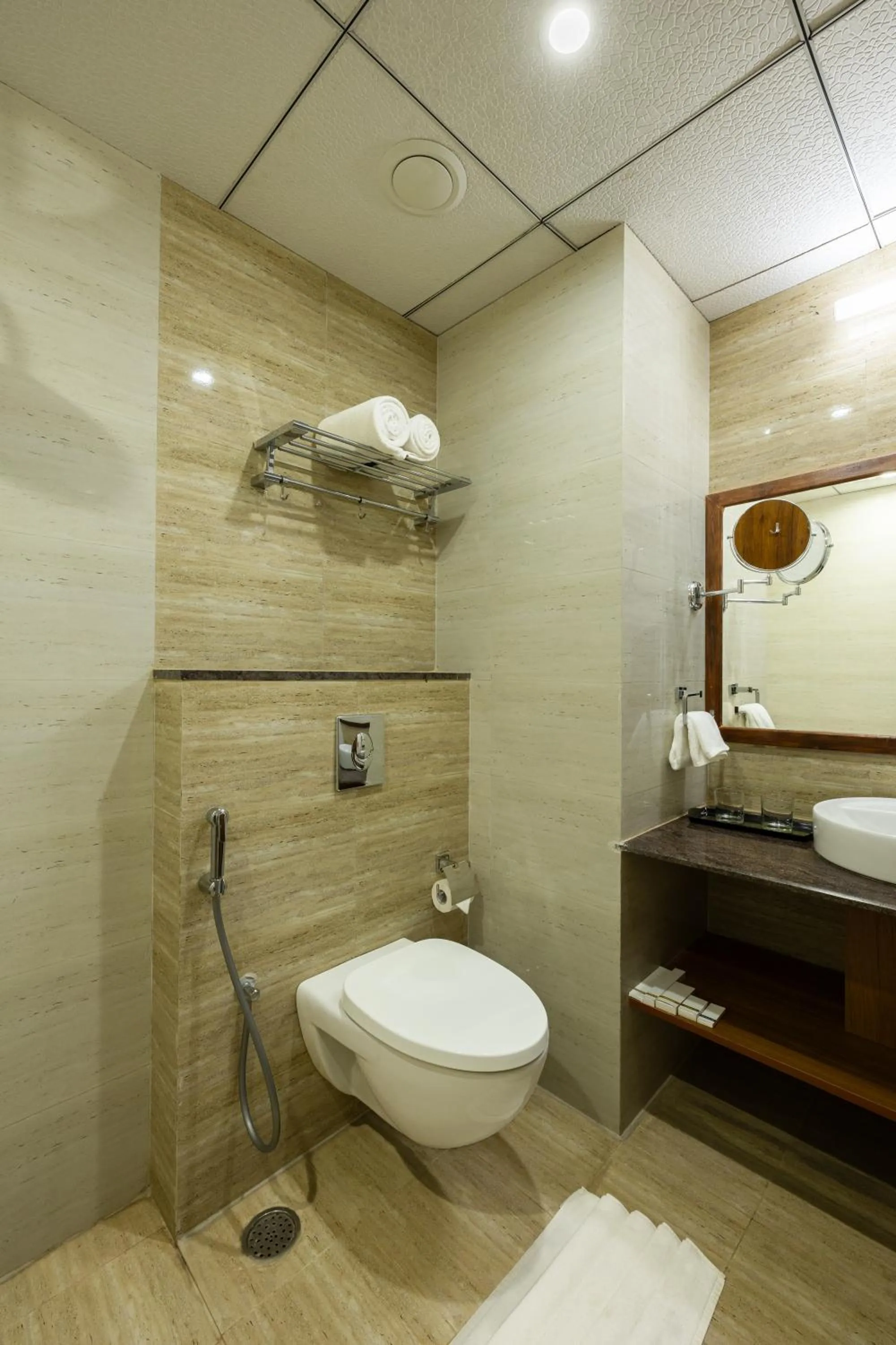 Toilet in Malnad Shire Eco Resort