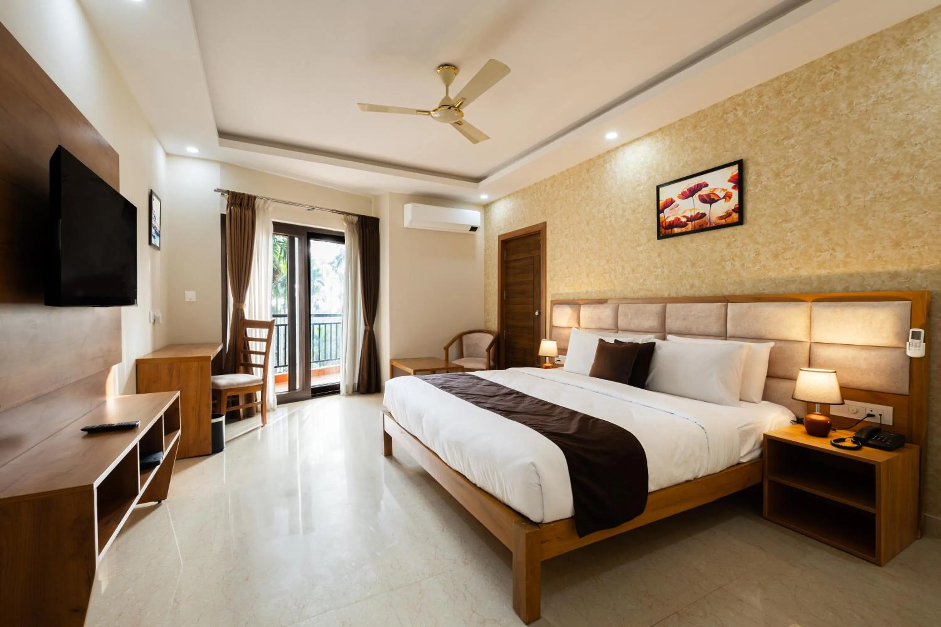 Bedroom, Bed in Malnad Shire Eco Resort