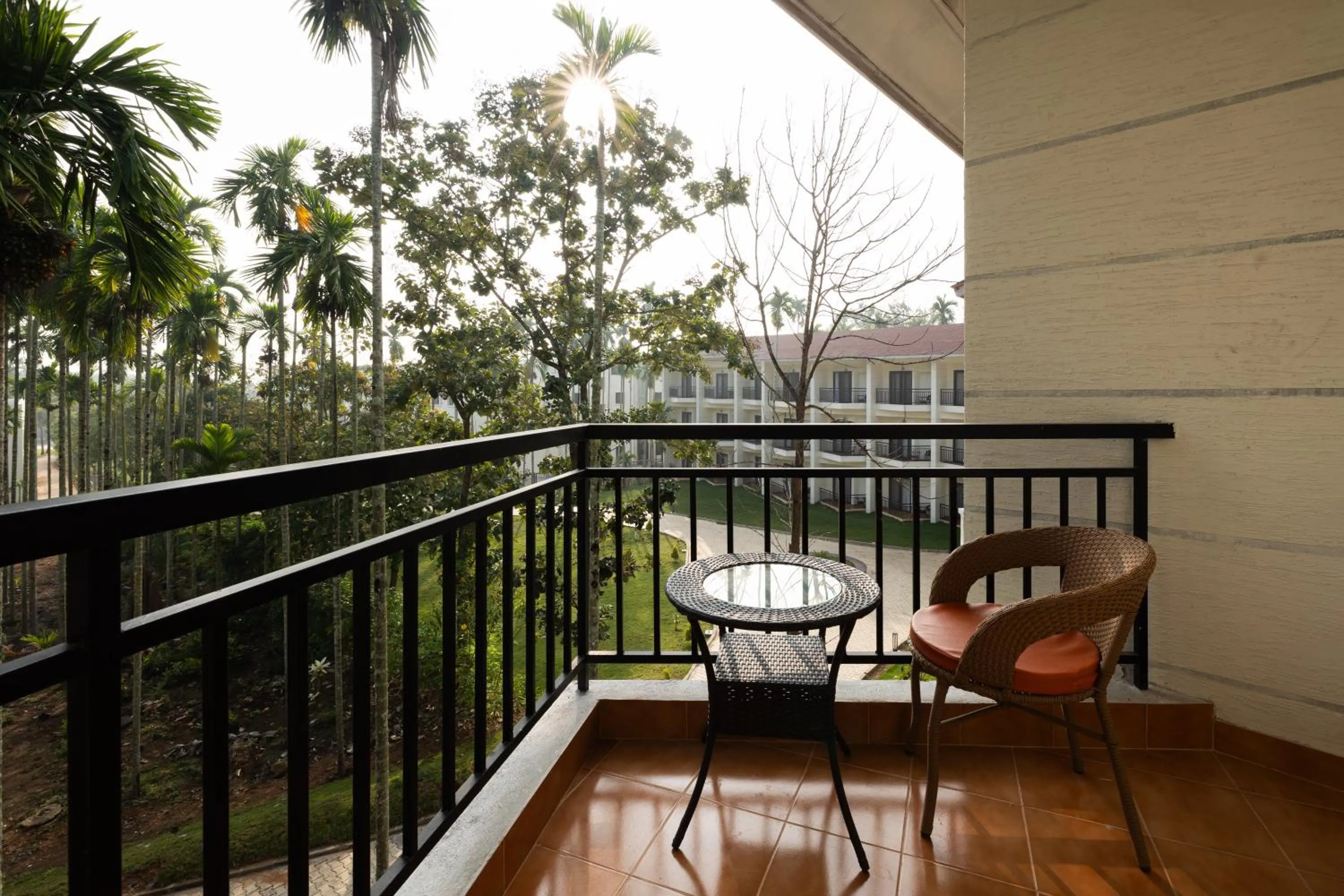 Seating area in Malnad Shire Eco Resort