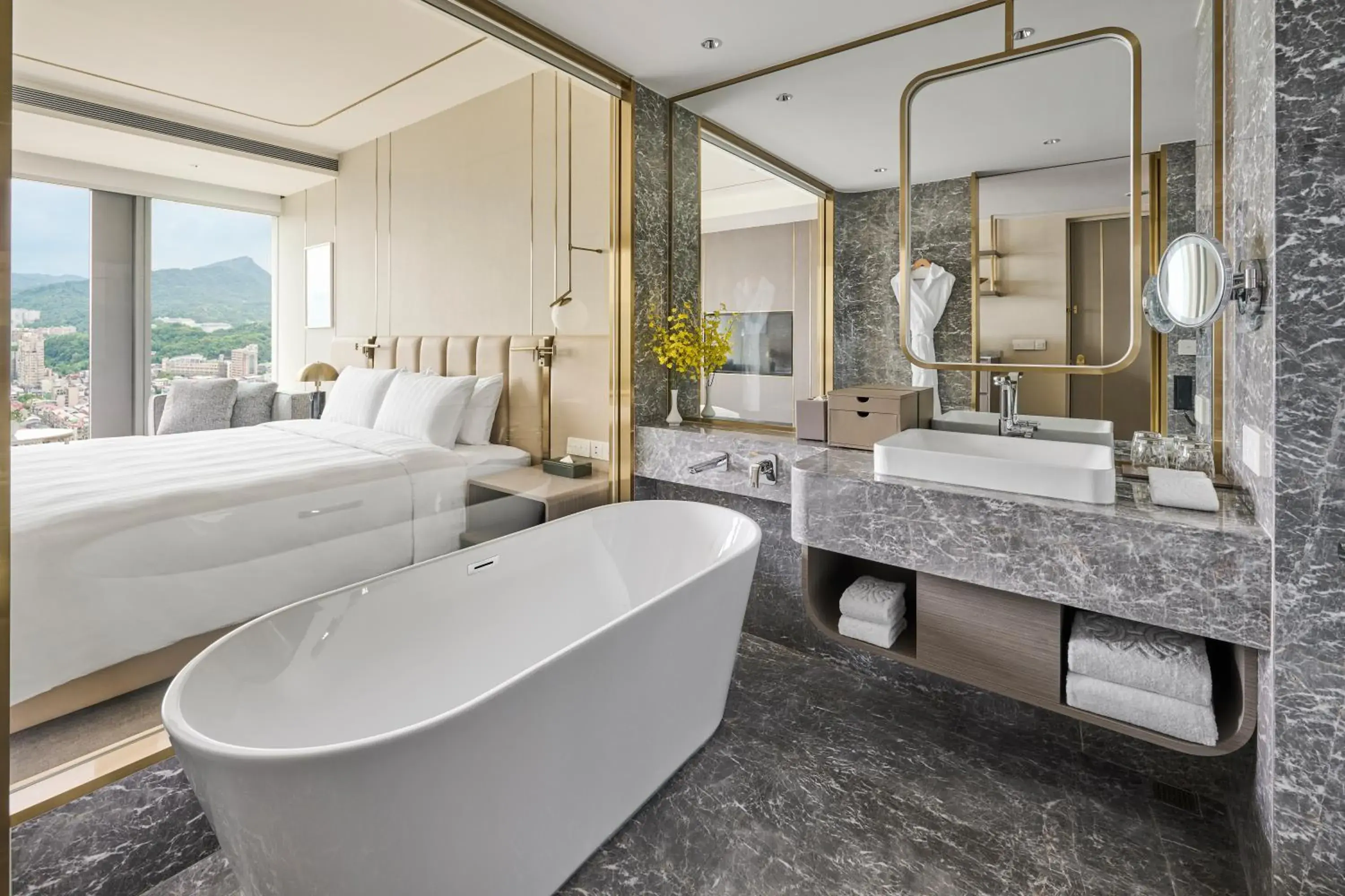 Bathroom in Grand HiLai Taipei Bathroom in Grand HiLai Taipei