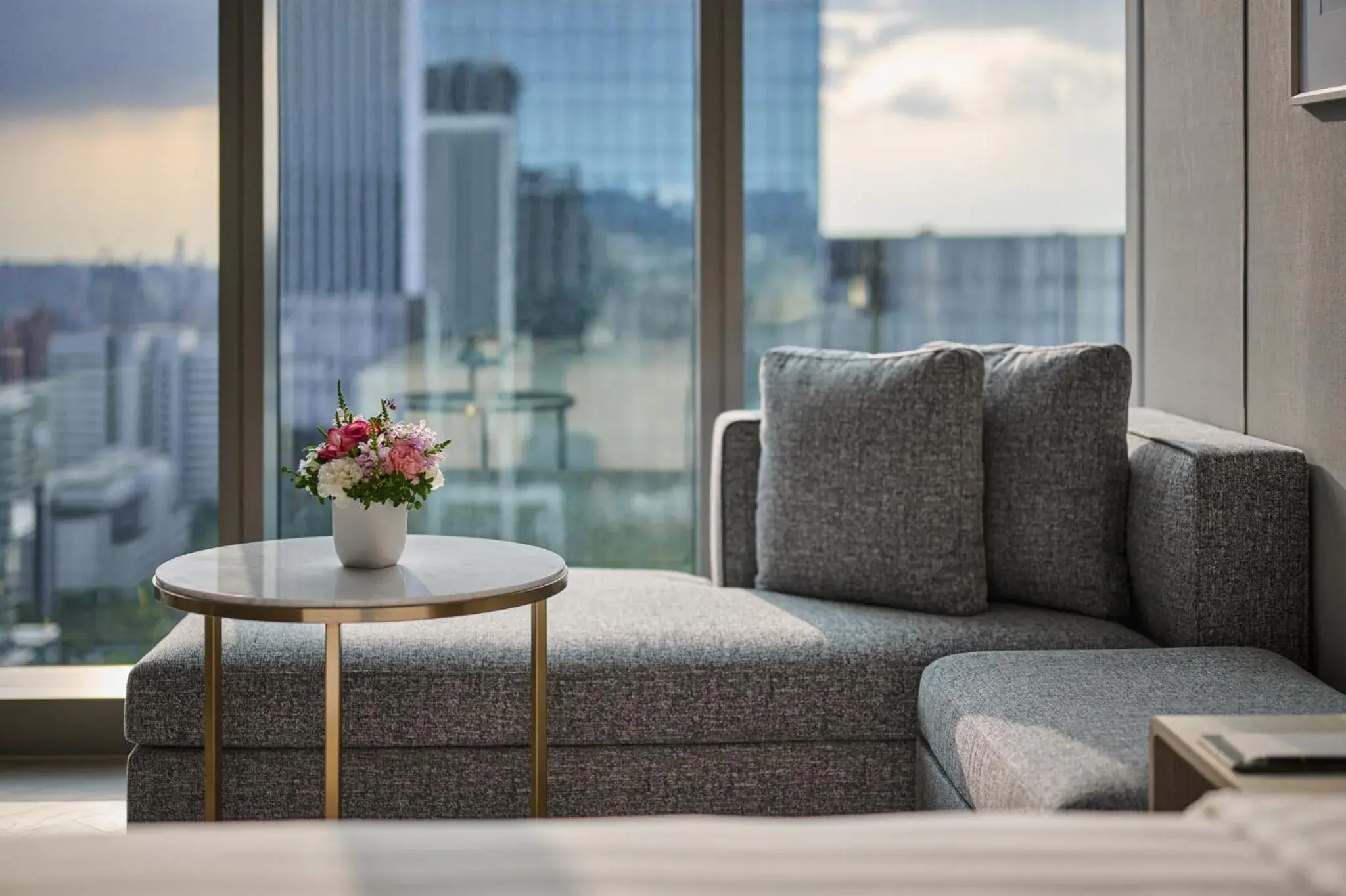 City view in Grand HiLai Taipei City view in Grand HiLai Taipei