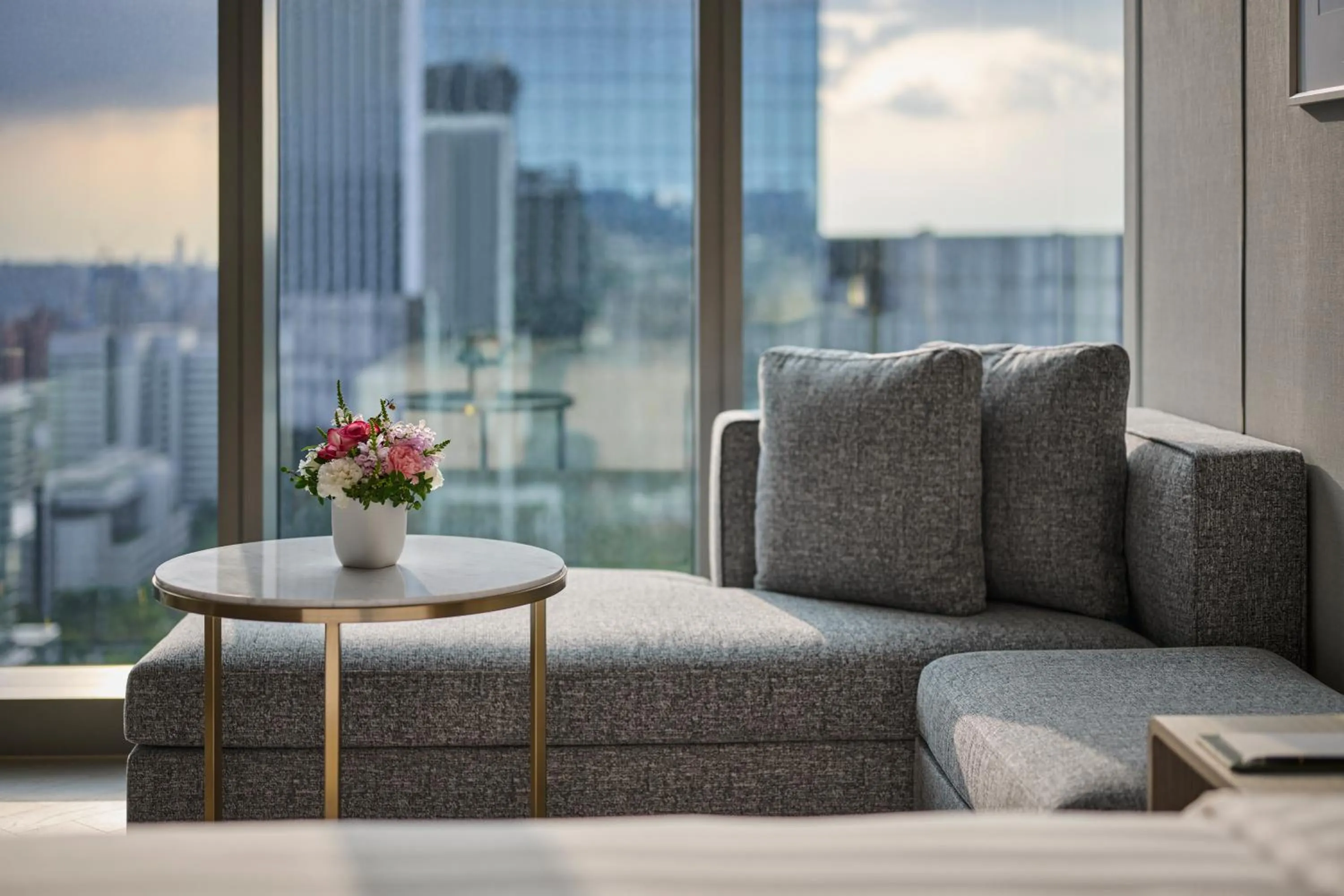 City view in Grand HiLai Taipei