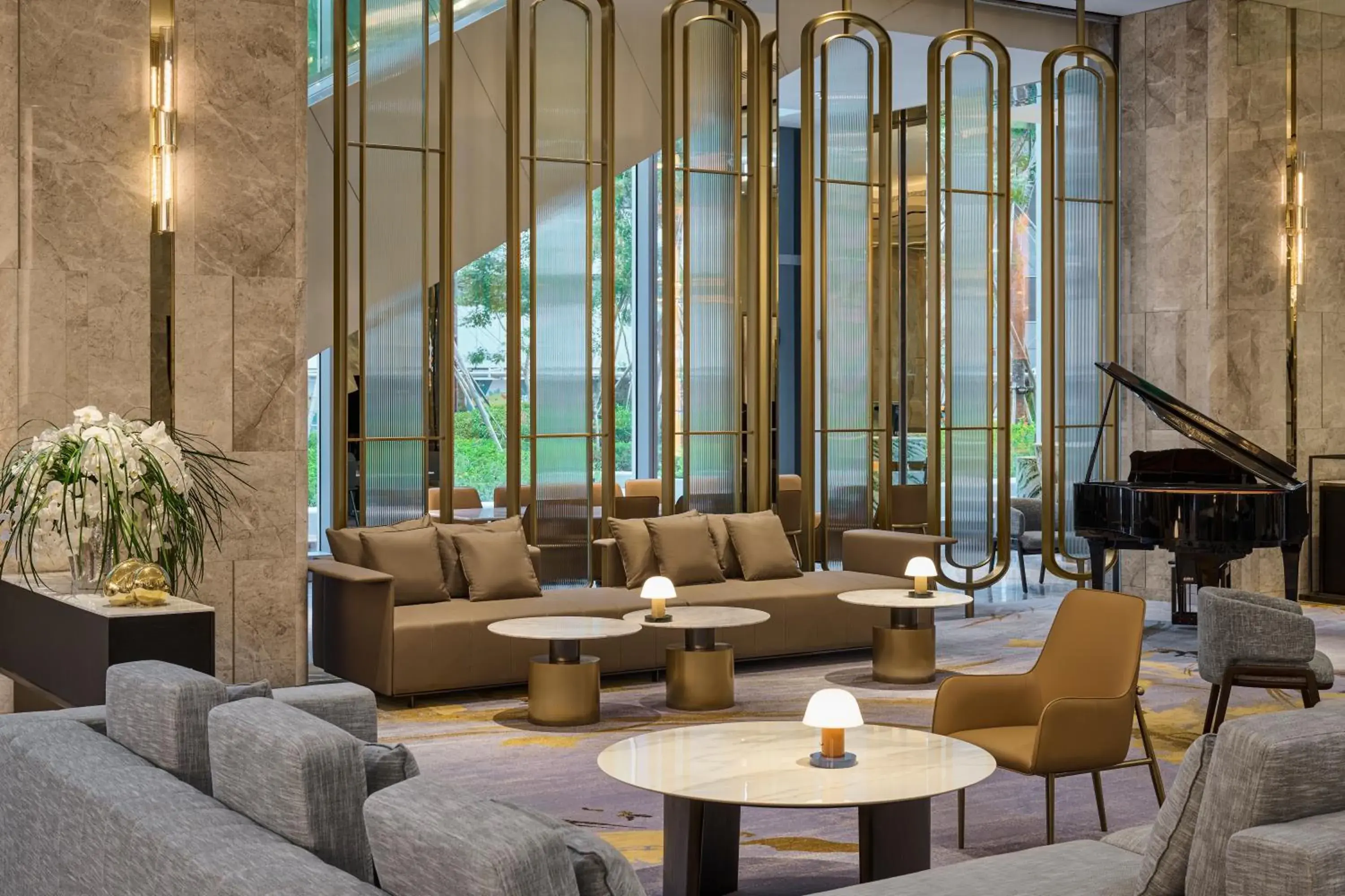 Lounge or bar in Grand HiLai Taipei Lounge or bar in Grand HiLai Taipei