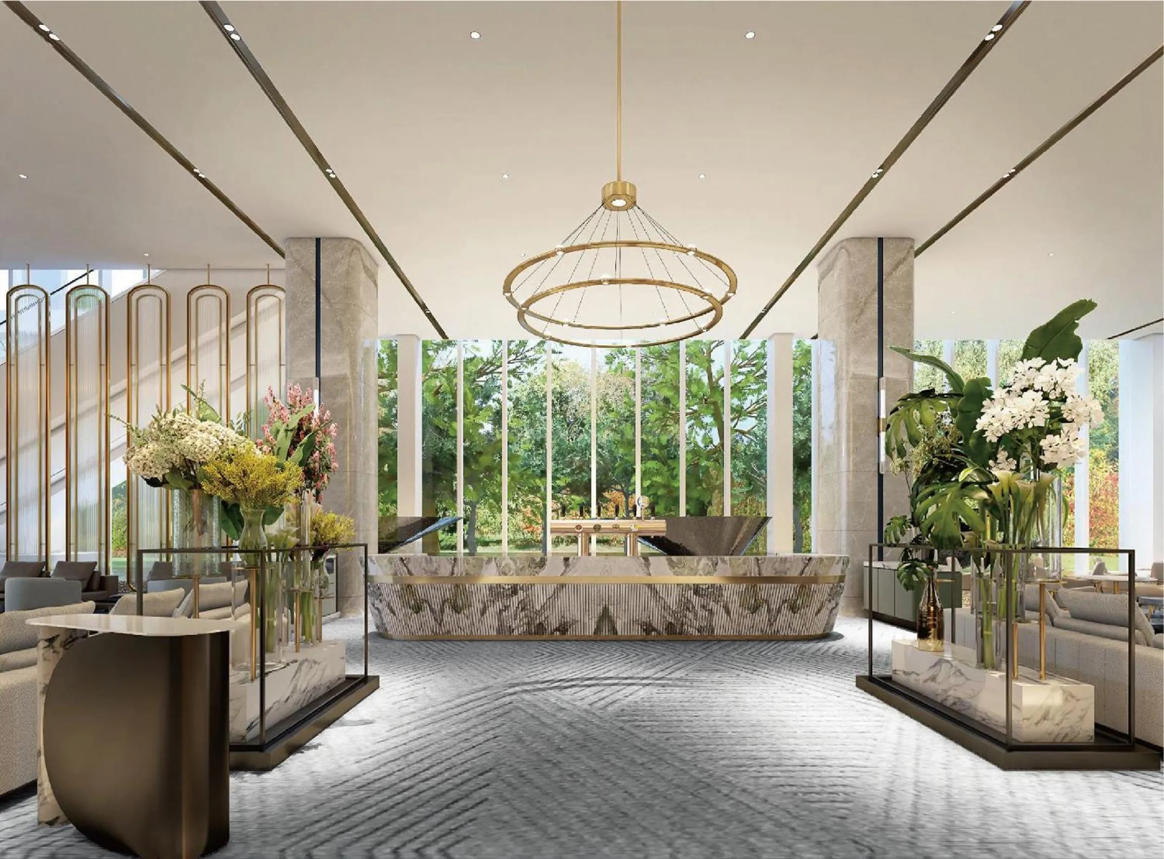 Lounge or bar in Grand HiLai Taipei