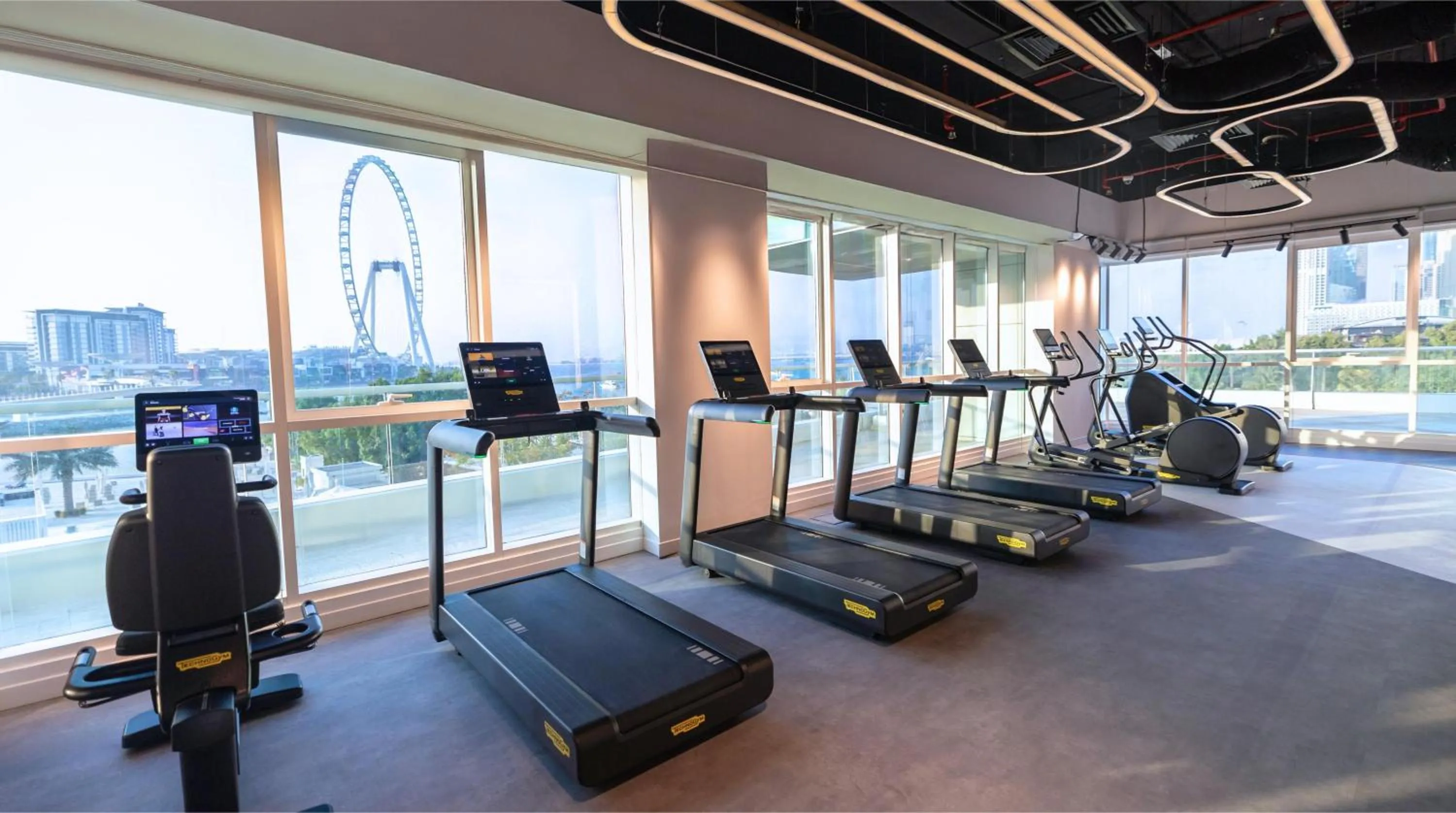 Fitness centre/facilities in DoubleTree by Hilton Dubai Jumeirah Beach