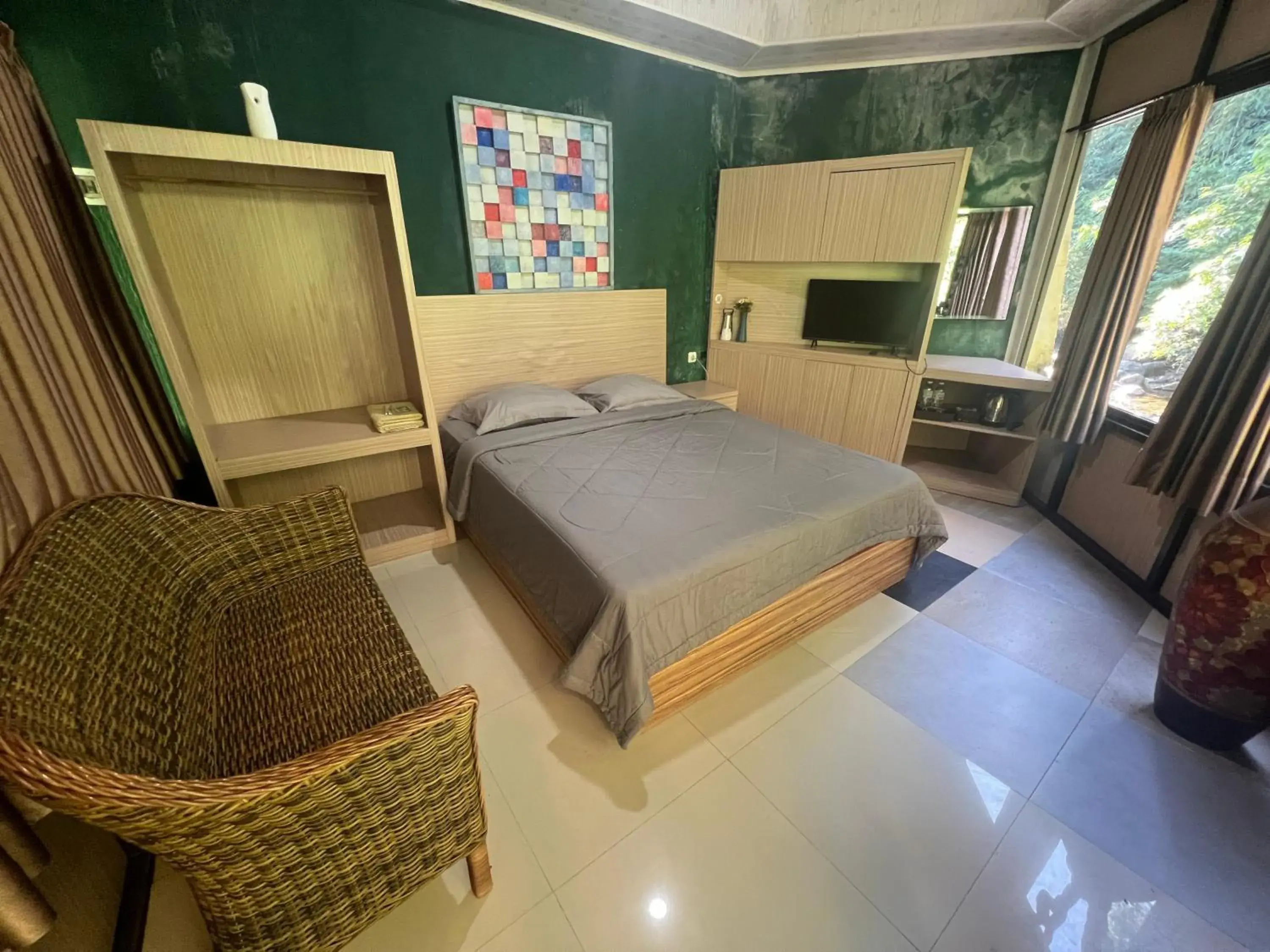 Bed in Kampung Karuhan Eco Green Park Sumedang Bed in Kampung Karuhan Eco Green Park Sumedang